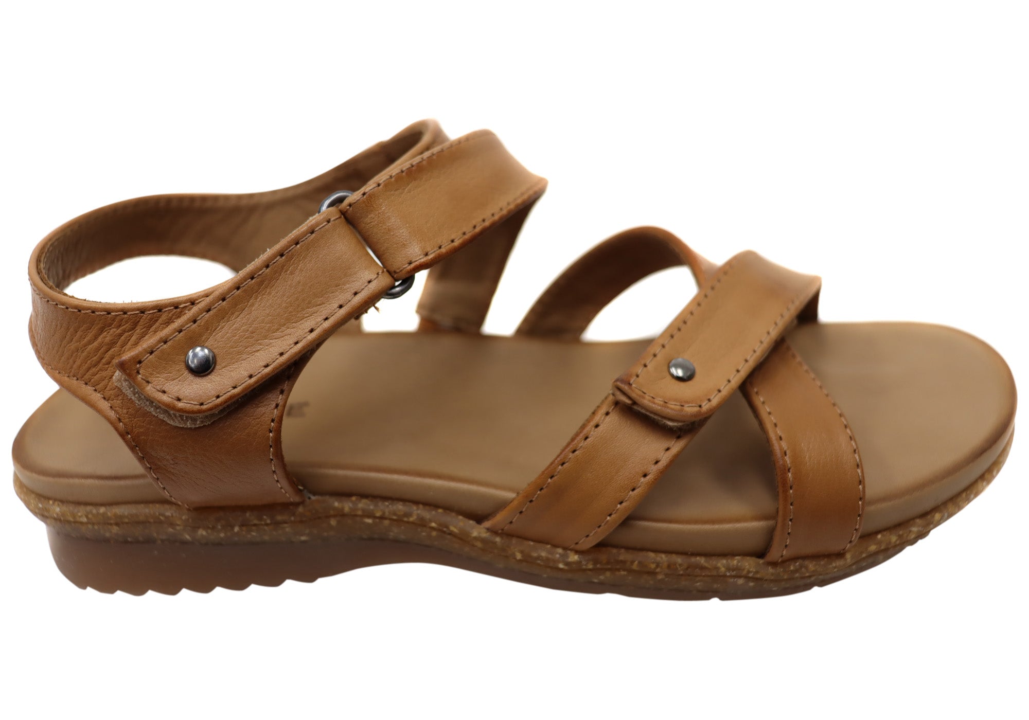 Orizonte Orbost Women's Comfortable European Leather Sandals - Stylish & Supportive for Walking, Travel & Summer Outfits