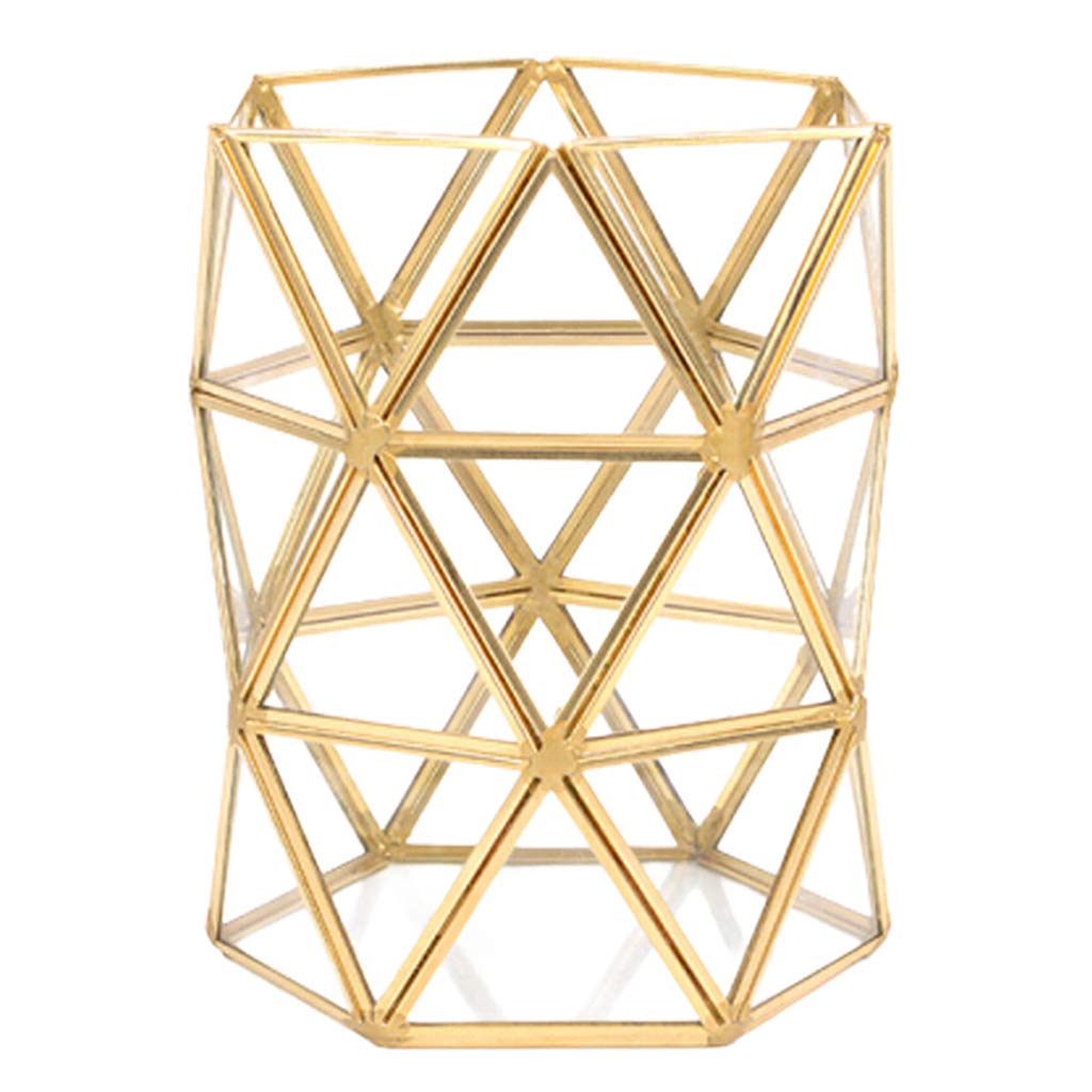 Creative Triangle Pen Holder for Desk - Multifunctional Desktop Organizer for Pens, Makeup Brushes & Office Supplies | Perfect for Office, School & Home Use | Ideal Gift for Students & Professionals