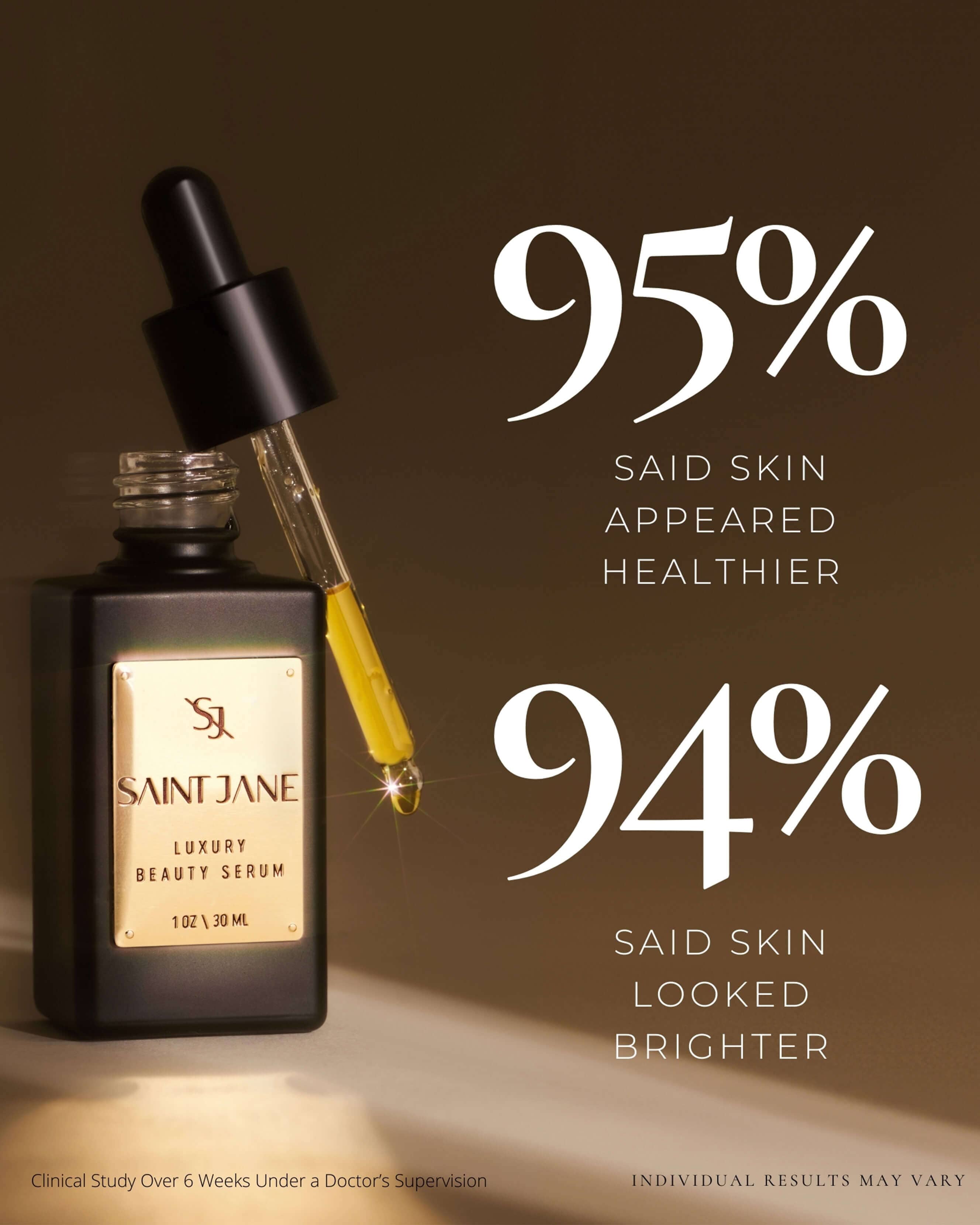 Premium Anti-Aging Face Serum with Hyaluronic Acid & Vitamin C - Hydrating & Brightening Skincare for Women - Perfect for Night Routine & Dry Skin Care