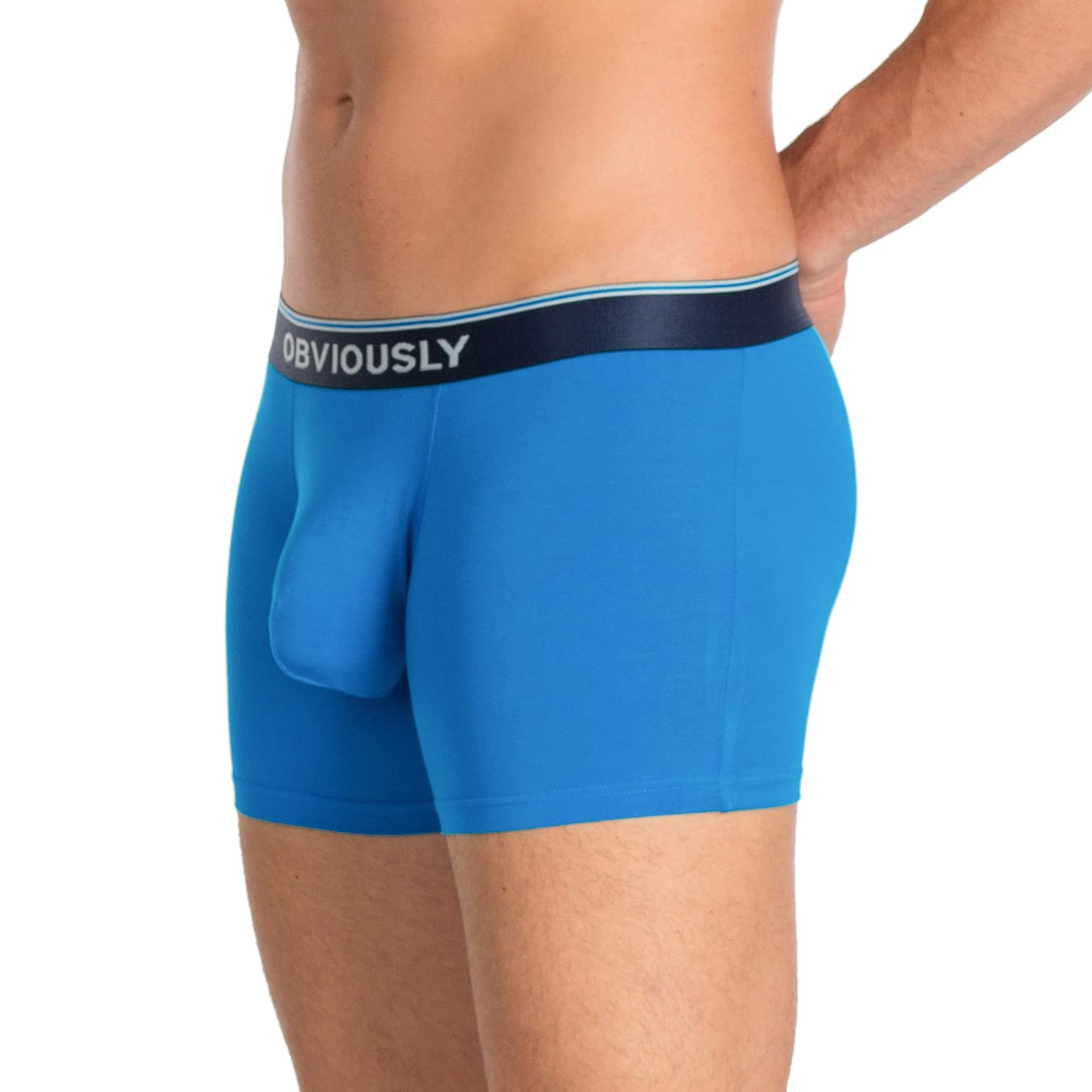 PrimeMan Men's 3-Inch Boxer Briefs - Soft Breathable Underwear for Active Lifestyle - Gym, Workout & Everyday Comfort