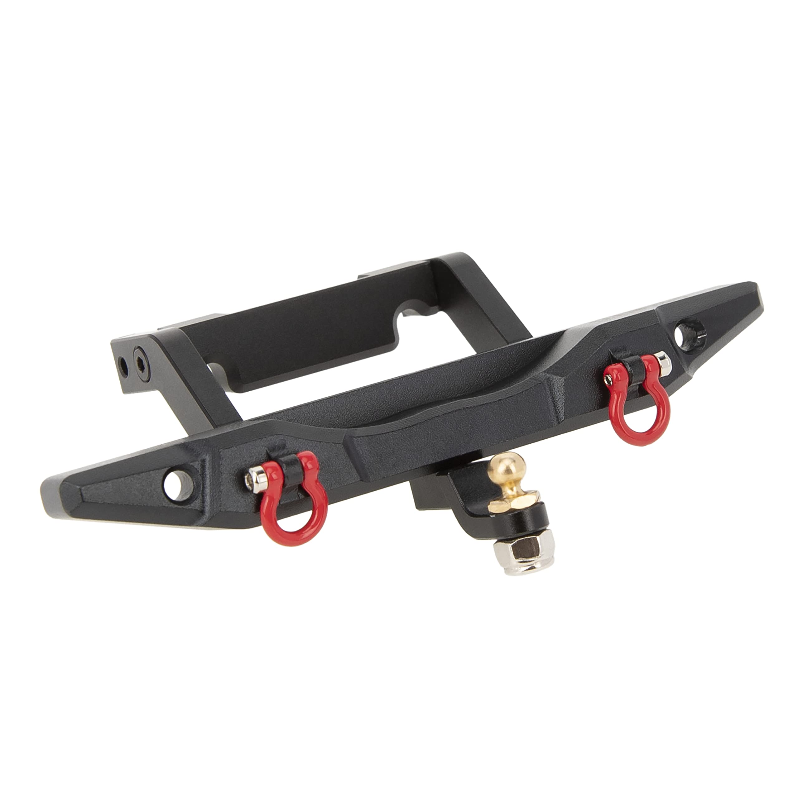 MEUS RACING TRX4M Front & Rear Bumper with LED Lights - Upgrade Parts for TRX4M Defender 1/18 Scale RC Crawler - Perfect for Off-Road Trails & Rock Crawling Adventures