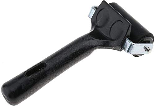 6cm Rubber Brayer Roller for Printmaking, Ink Stamping & DIY Crafts - Perfect for Linocut, Block Printing & Art Projects
