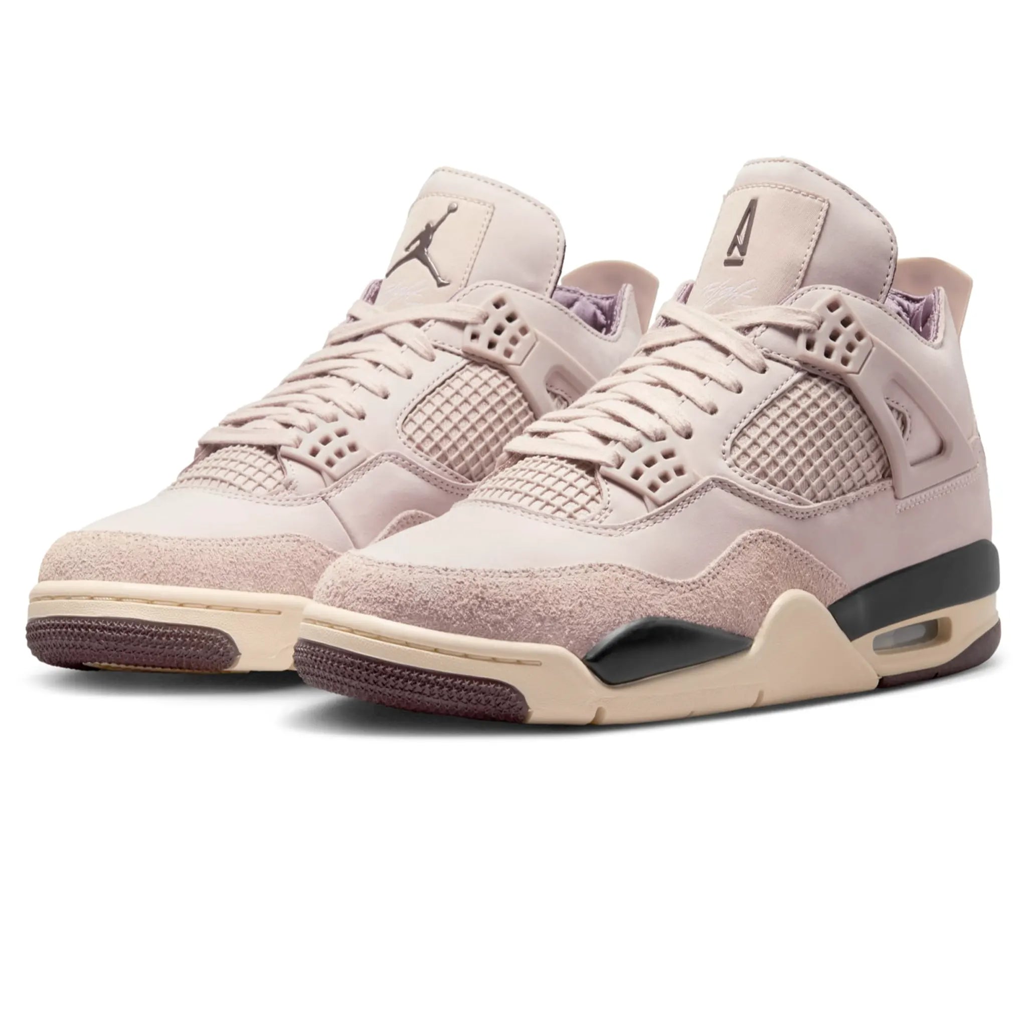 A Ma Maniére x Air Jordan 4 Retro Phantom Women's Sneakers - Limited Edition Basketball Shoes for Streetwear & Fashion Outfits