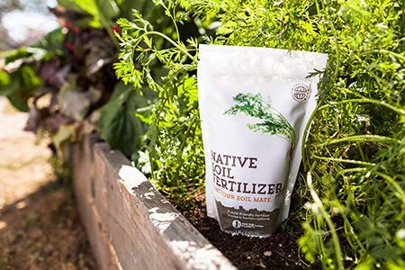 Organic Native Soil Natural Fertilizer & Soil Conditioner - 1 lb | Nutrient-Rich Plant Food for Gardens, Lawns & Houseplants | Enhances Soil Health & Promotes Growth