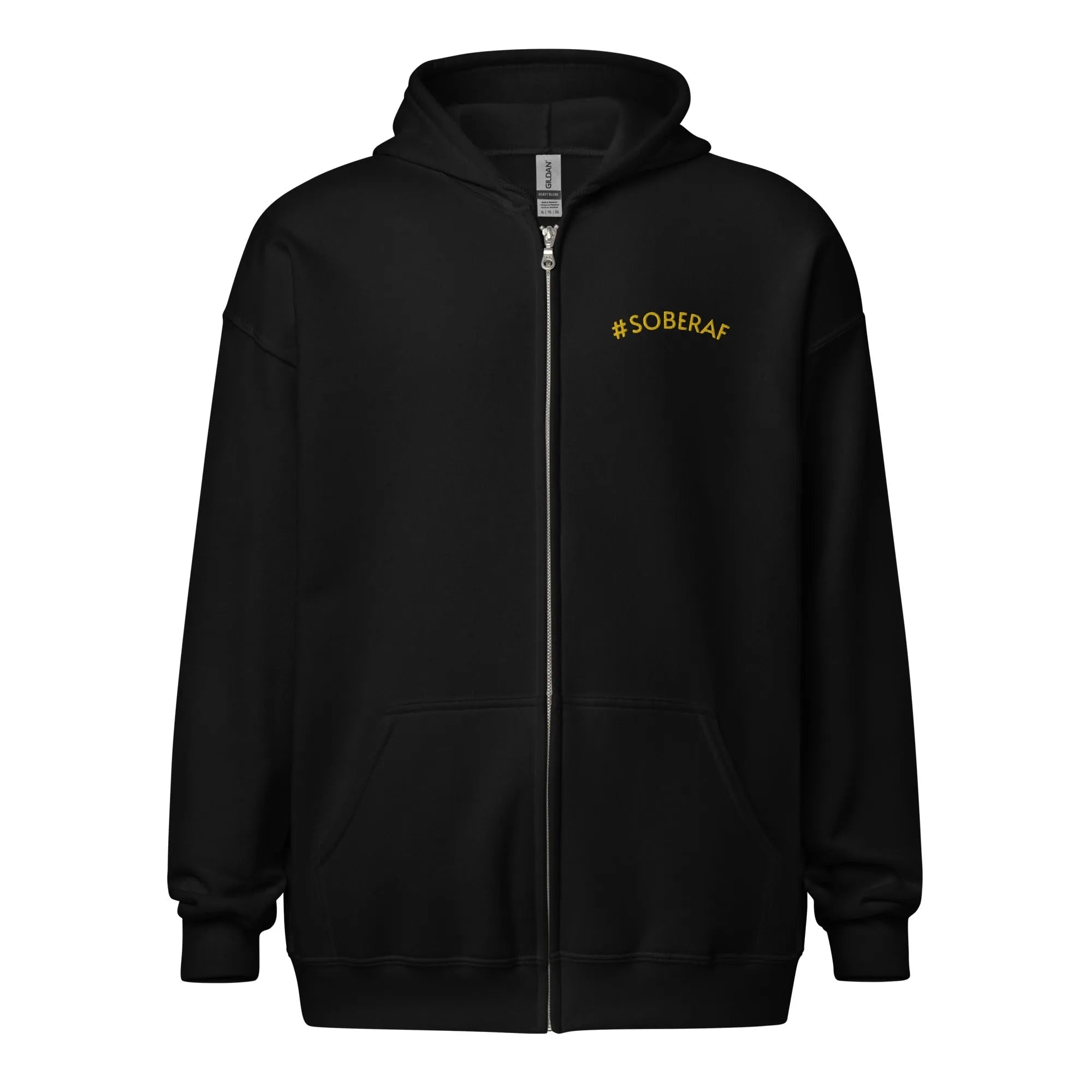 #SOBERAF Embroidered Unisex Hoodie - Stylish & Comfortable Pullover Sweatshirt for Men & Women | Perfect for Casual Wear, Street Fashion & Everyday Outfits