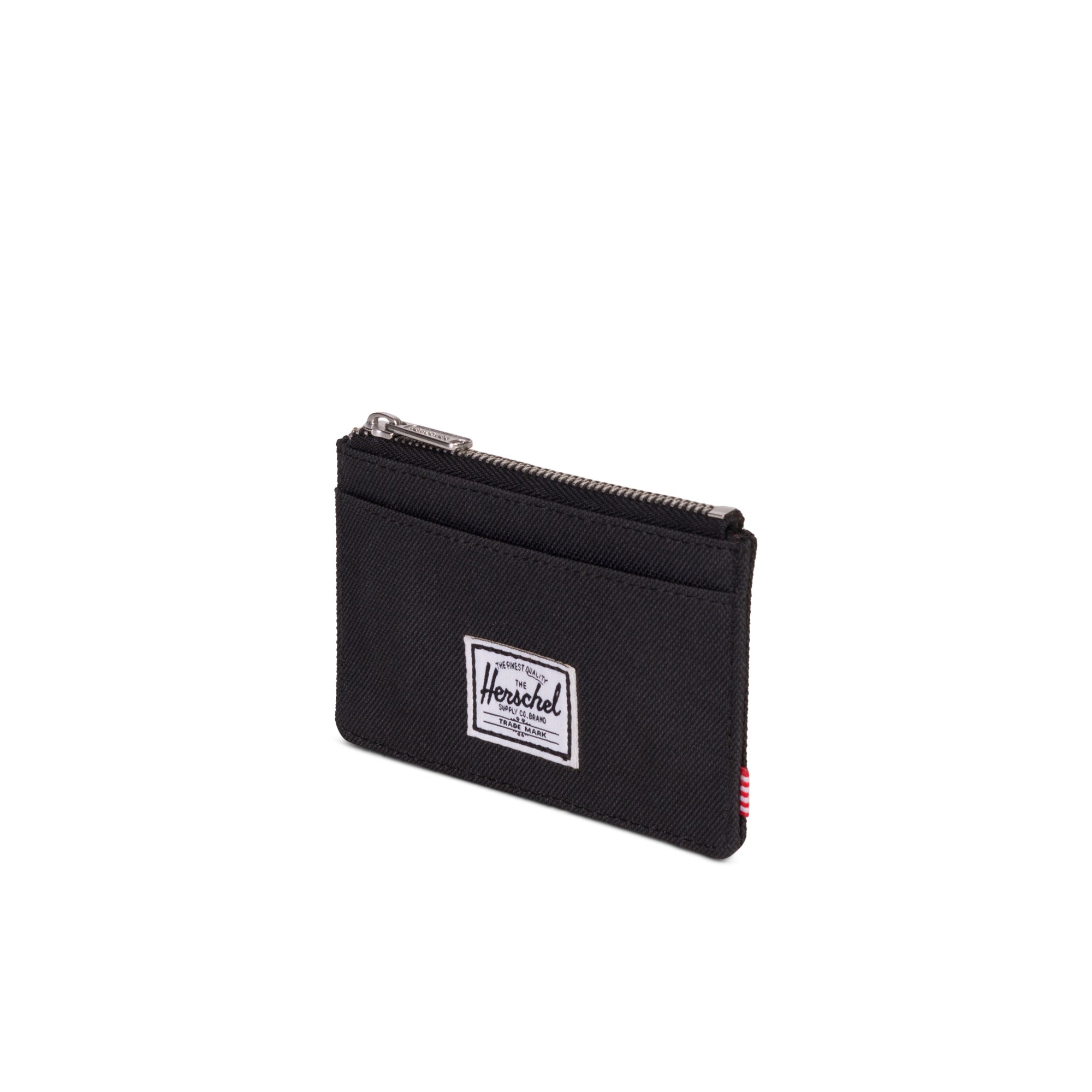 Herschel Oscar Wallet for Men - Slim RFID Blocking Leather Bifold Wallet - Black | Perfect for Everyday Use, Travel & Gifting