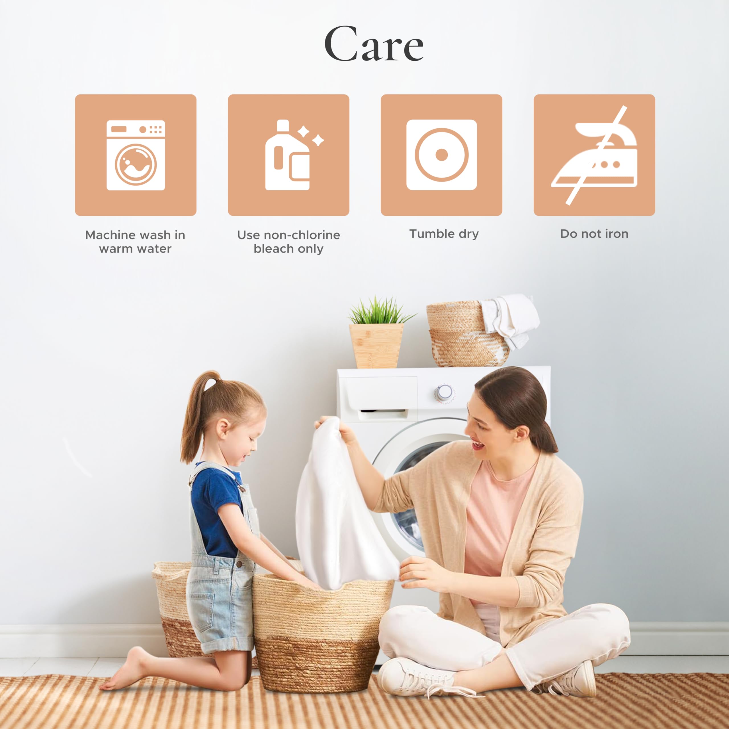 Sleep & Beyond 100% Organic Cotton Waterproof Mattress Protector - Hypoallergenic Dust Mite Protection for Crib & Toddler Beds - Breathable, Flexible & Eco-Friendly - Classic Ivory (Fits up to 6 Inch Mattress) - Perfect for Allergy Relief & Healthy Baby Sleep
