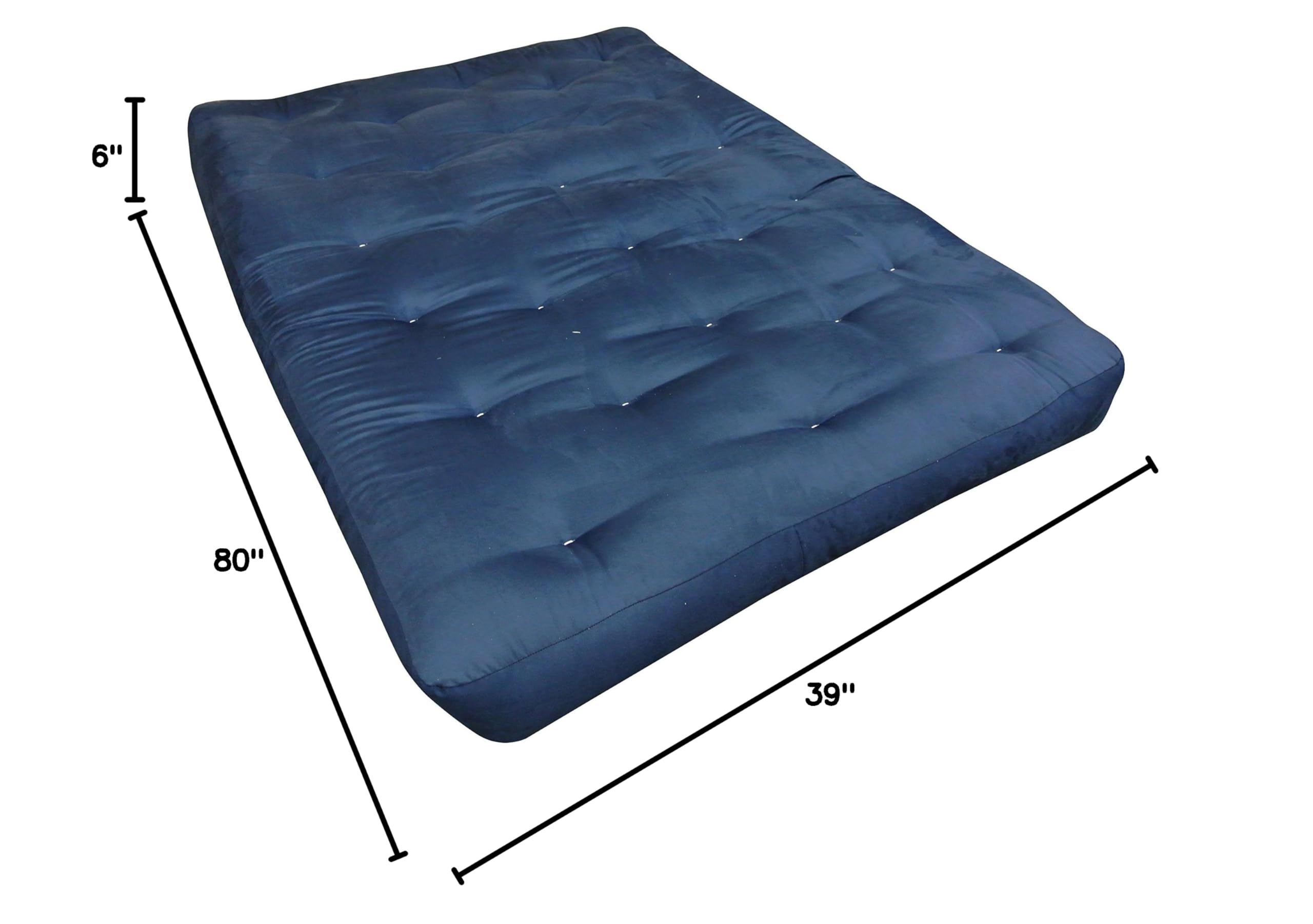 Gold Bond Twin XL Futon Mattress - 39