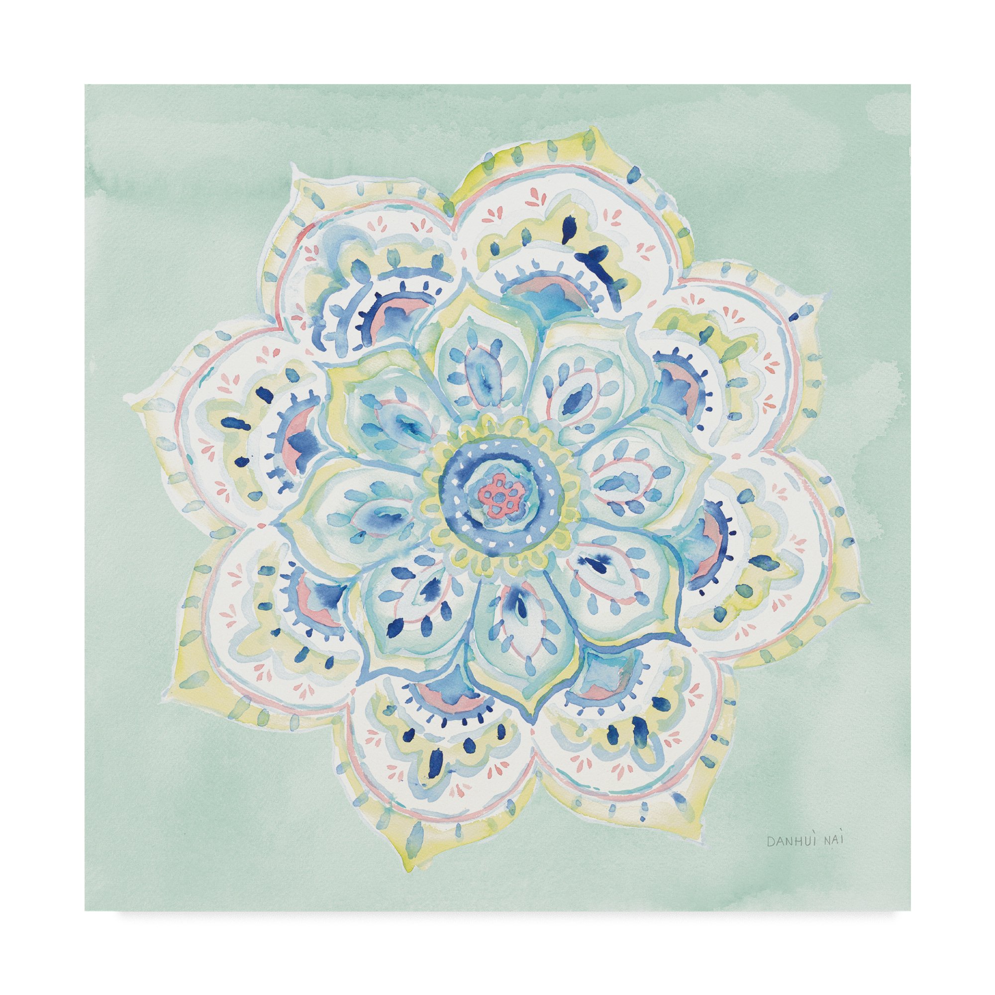 Trademark Fine Art Danhui NAI Colorful Canvas Wall Art - Perfect for Living Room, Bedroom & Office Decor