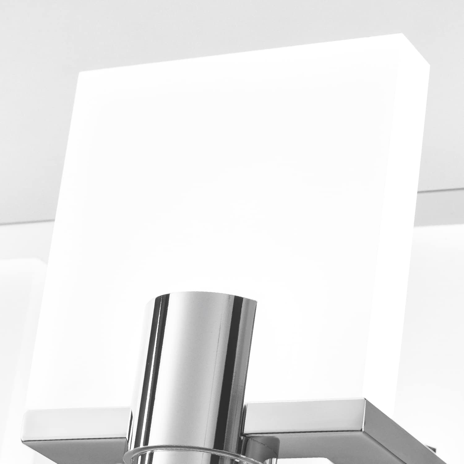 Modern LED Dimmable Bathroom Vanity Light - 5 Lights Chrome Fixture (Cool White 6000K) for Home Decor