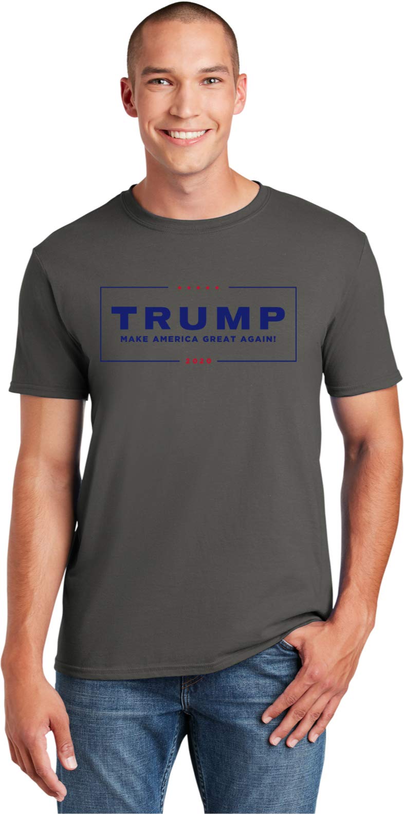 Trump Make America Great Again 2020 T-Shirt - Patriotic Political Campaign Shirt for Men & Women - Perfect for Rallies, Elections & Conservative Events