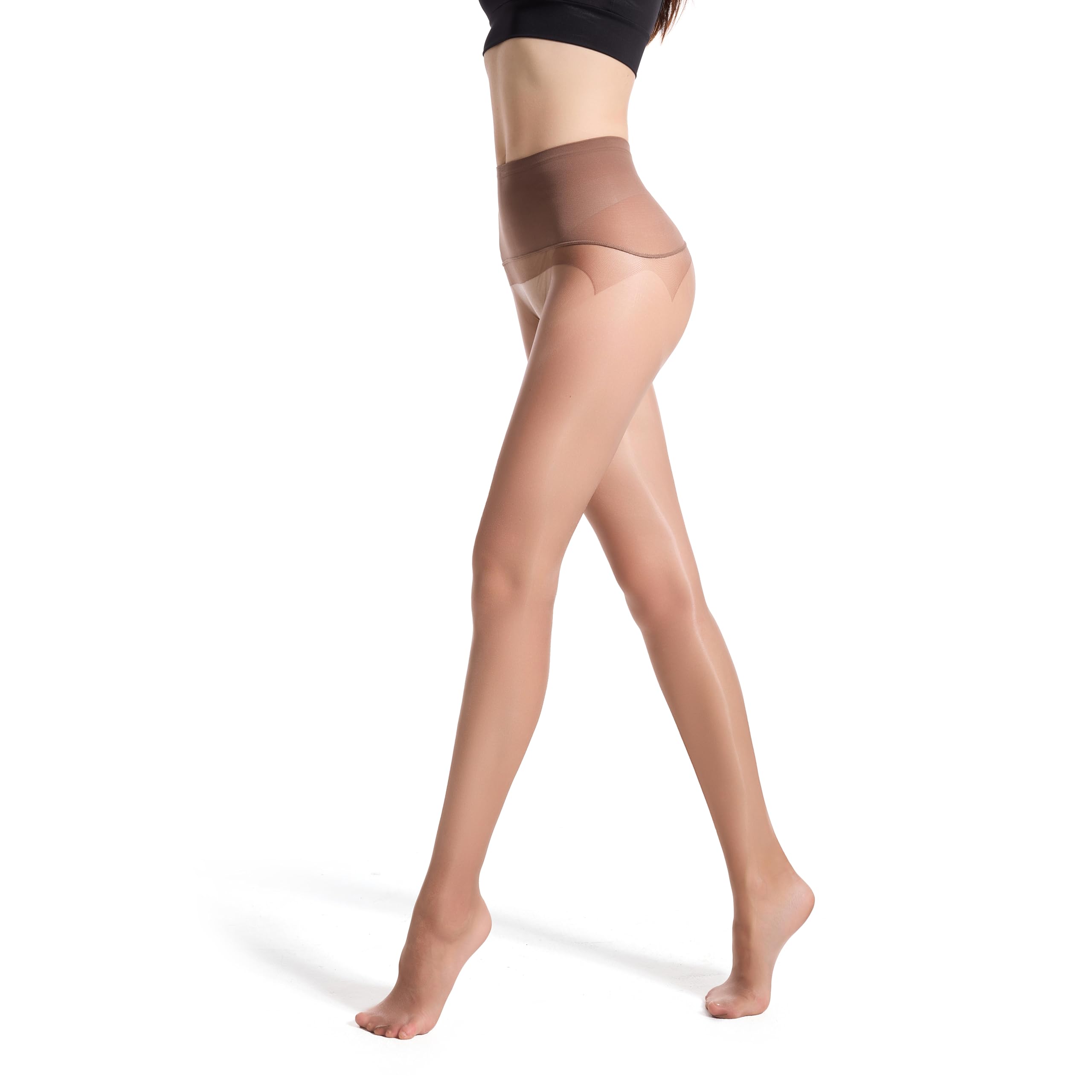 Frola Seamless Silk Stockings for Women - Ultra Thin Run-Resistant 0D Sheer Tights | Comfortable Everyday Wear for Office, Party & Special Occasions