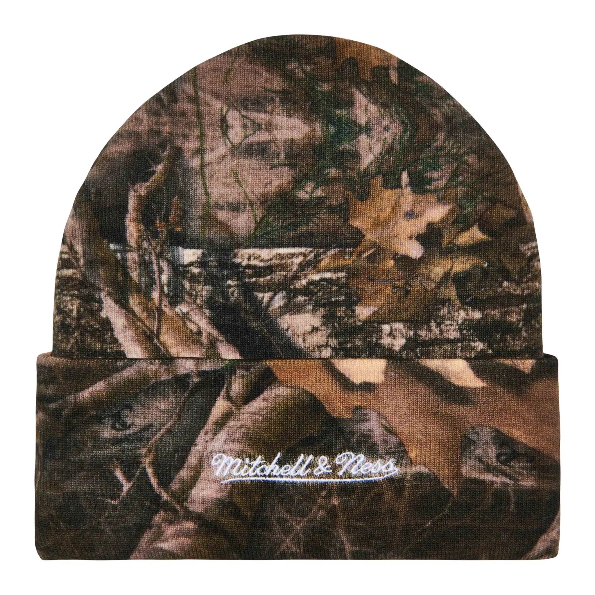 Supreme x Mitchell & Ness NCAA TrueTimber Kanati Camo Beanie Hat - Warm Winter Skull Cap for Men & Women - Perfect for Outdoor Sports, Hunting and Cold Weather Activities