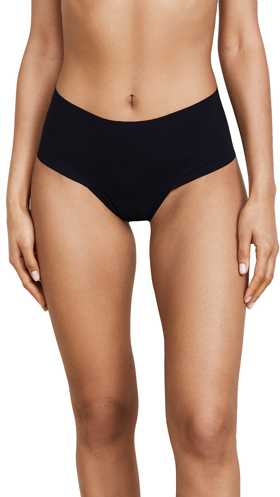 Hanky Panky Women's Maternity Bare Godiva Thong Panty - Soft Stretch Lingerie for Pregnancy Comfort | Perfect for Everyday Wear & Special Occasions