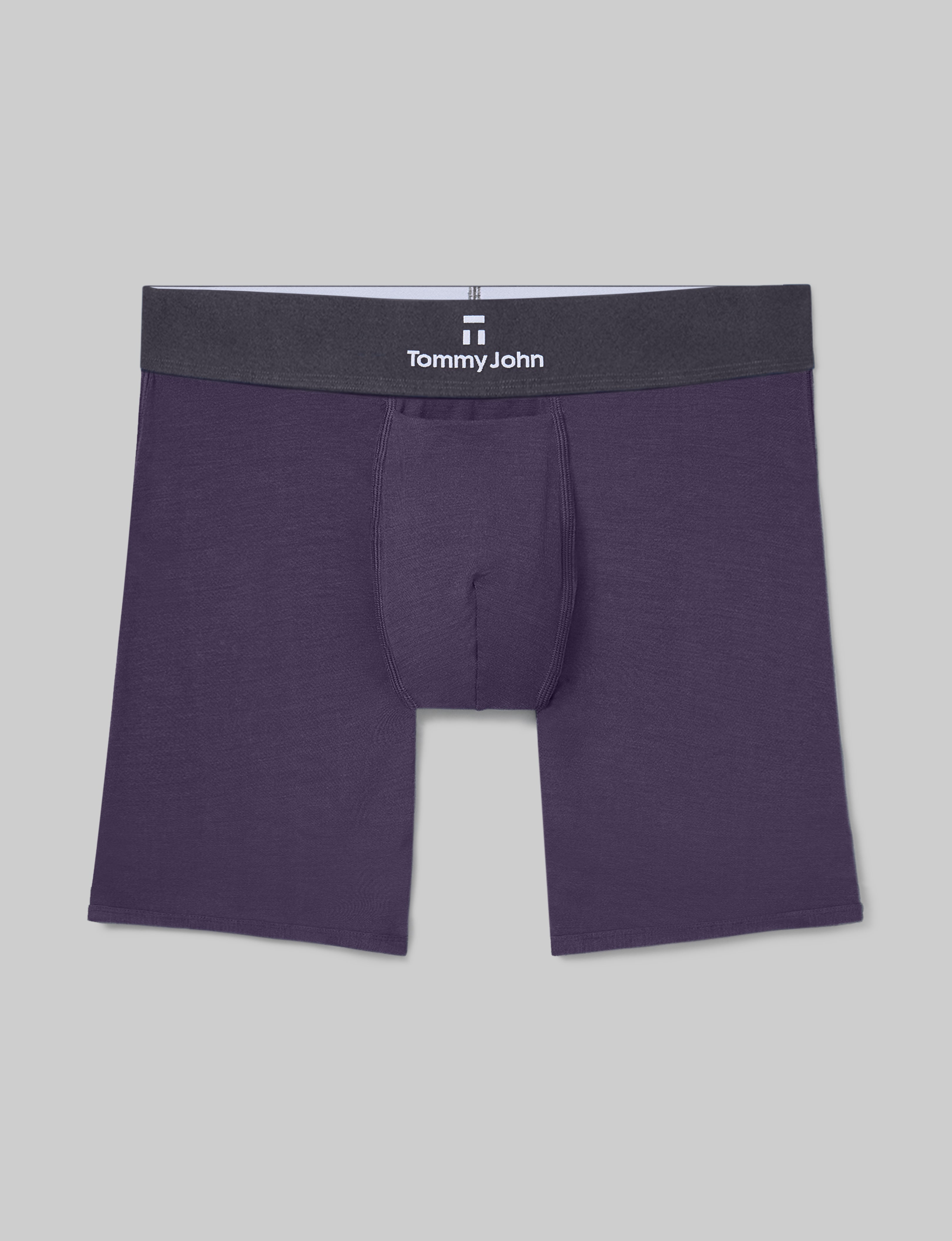 Second Skin Mid-Length Boxer Briefs - 6 Pack - Ultra Soft & Breathable Men's Underwear for All-Day Comfort - Perfect for Workout, Running & Daily Wear