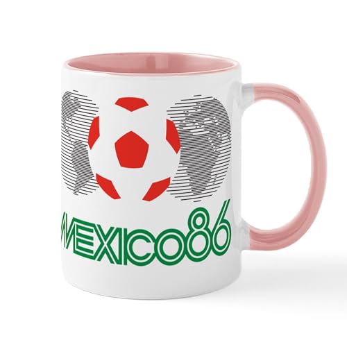 White/Pink Inside - Mexico 86 Mug
