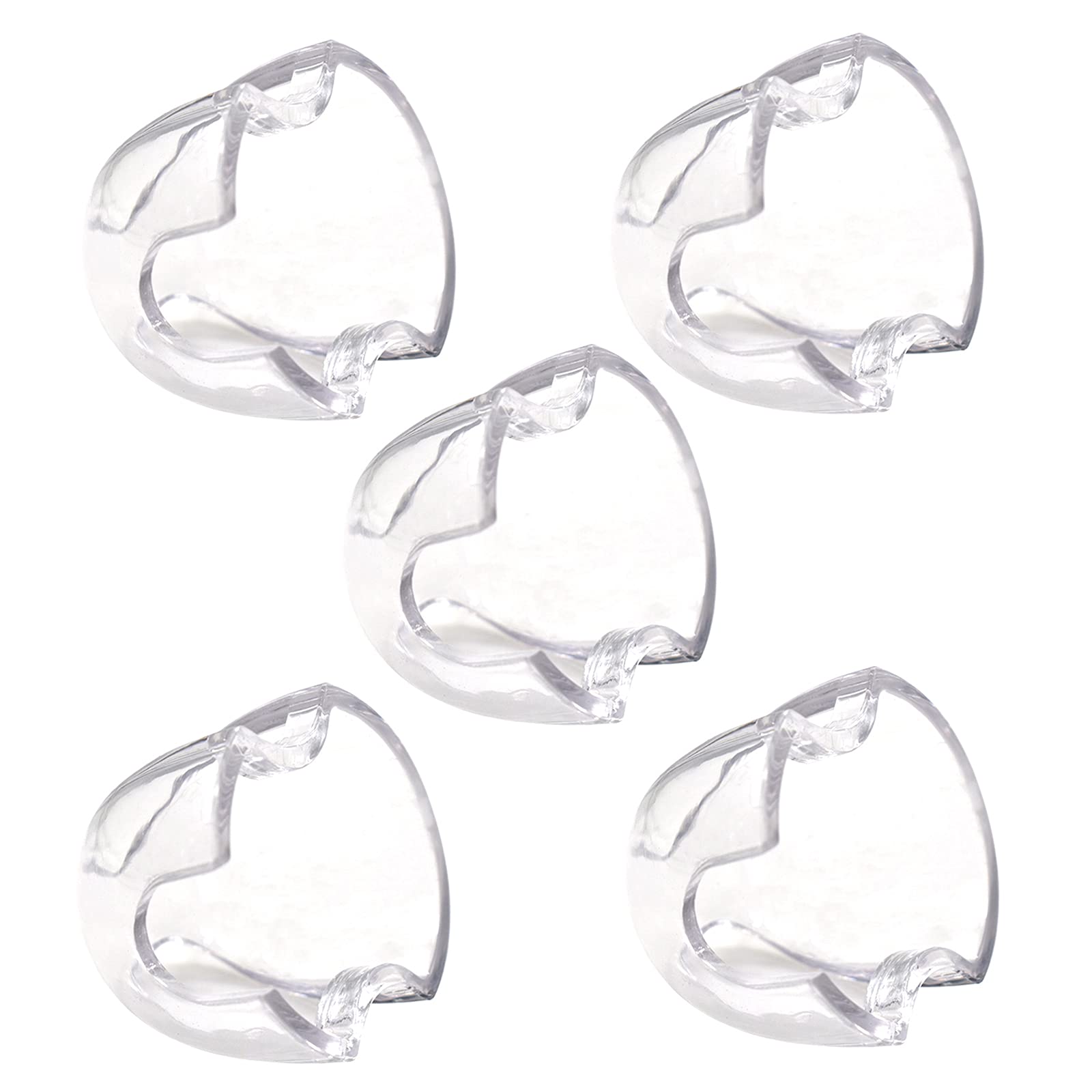 5 Pcs Clear Dental Mouth Opener & Cheek Retractor - Plastic Lip Spreader for Posterior Teeth | Dental Tools for Dentists, Orthodontists & Home Oral Care