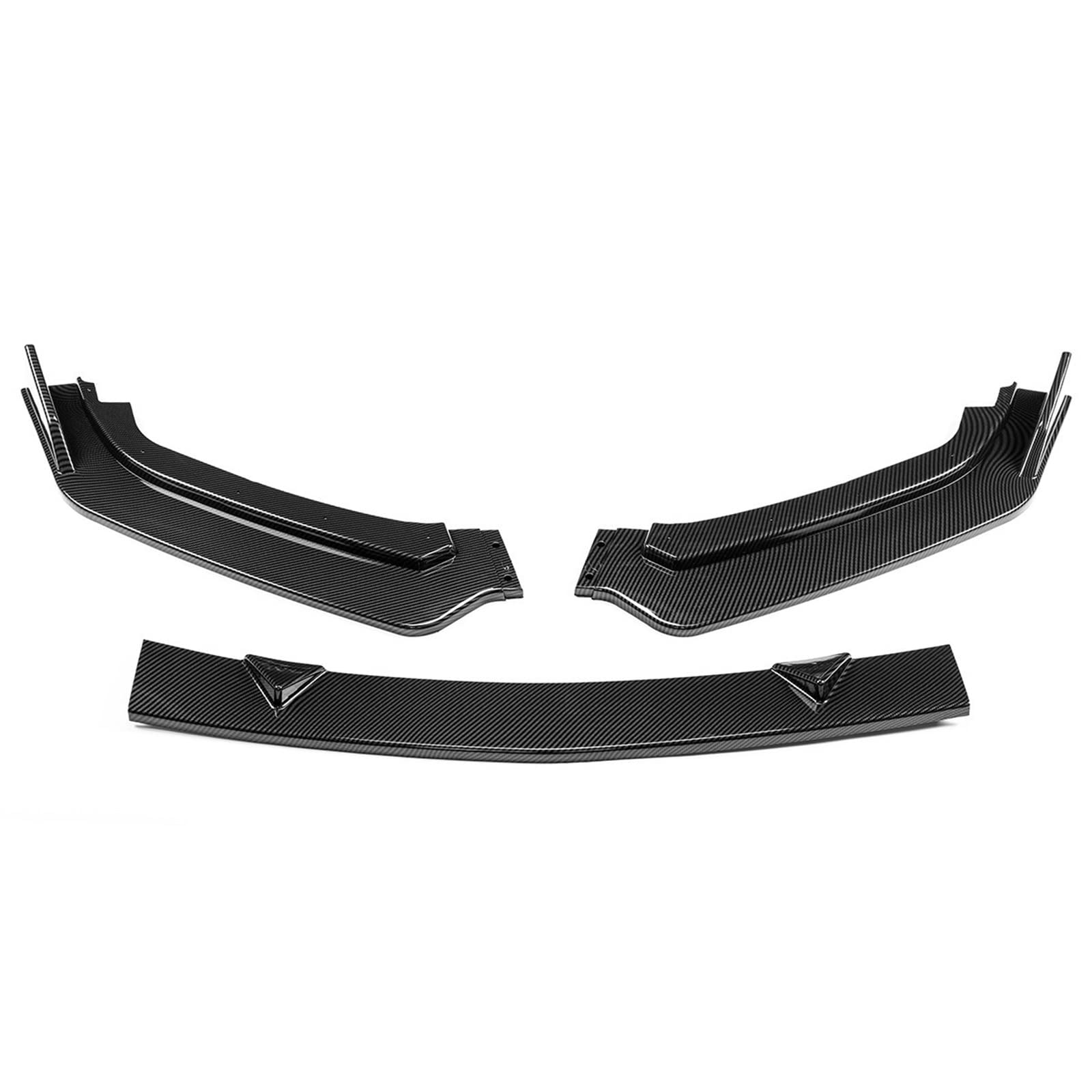 BOOBOOBM Car Front Bumper Lip Spoiler & Splitter Kit for Infiniti Q60 (2017-2022) - Enhance Style & Aerodynamics | Perfect for Street Racing & Car Shows