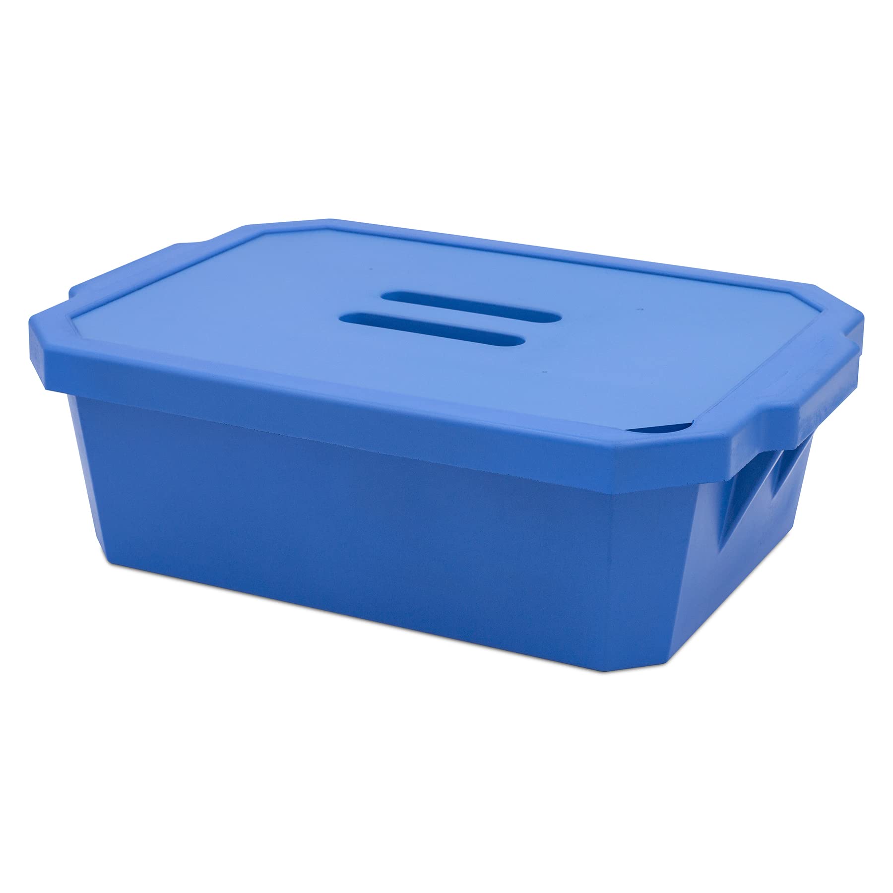 SP Bel-Art Magic Touch 2 High Performance Blue Ice Pan - 9.0 Liter Maxi Model with Lid (M16807-9101) | Reusable Ice Pack for Coolers, Medical Use & Outdoor Activities