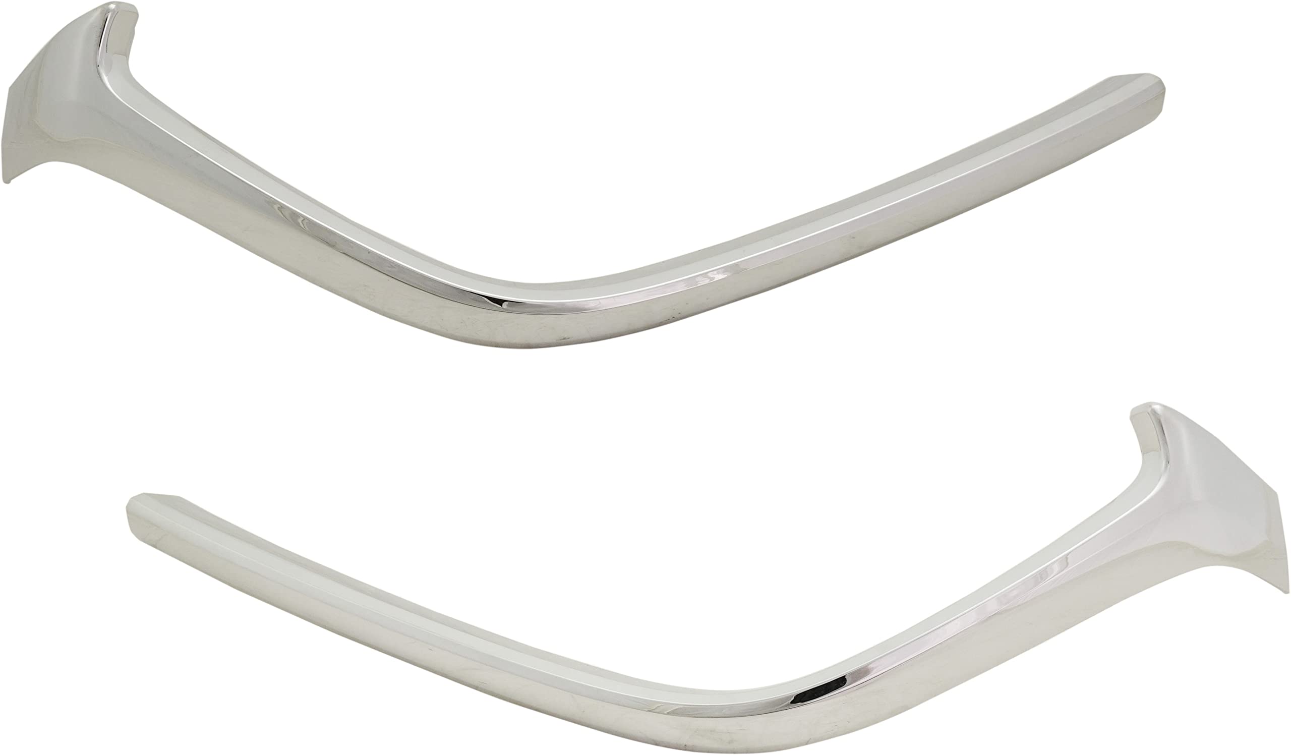Evan Fischer Chrome Grille Trim for 2017-2018 Mazda 3 & 3 Sport - Driver & Passenger Side Replacement (Hatchback/Sedan) | Mexico Built Parts MA1215106 & MA1214106 | Perfect for Car Upgrades & Customization
