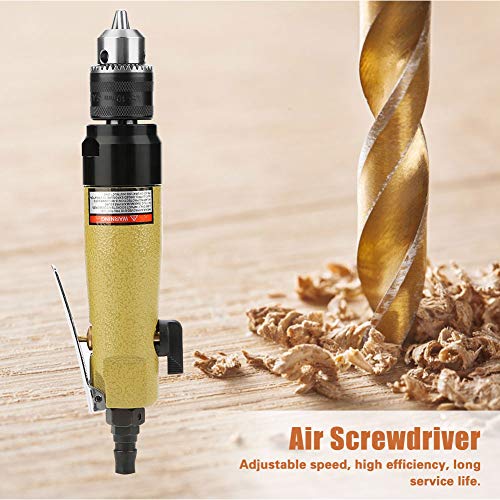 High Efficiency High Precision Pneumatic Air Screwdriver - Industrial Power Tool for Furniture, Hardware & Machinery Assembly | Perfect for DIY Projects, Woodworking & Manufacturing
