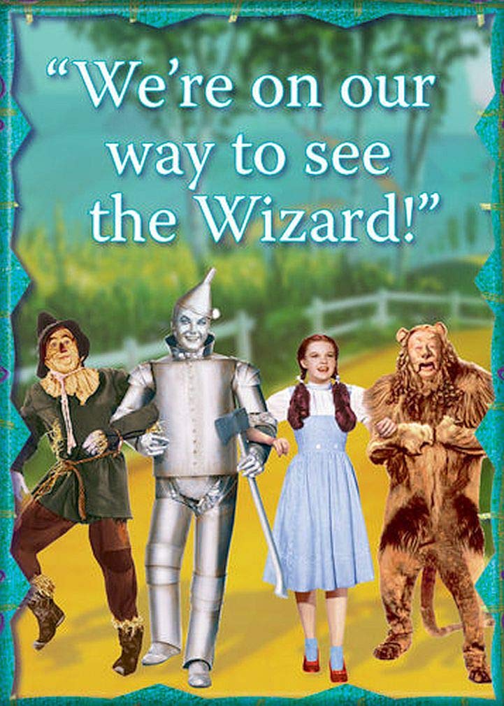 Wizard of Oz Refrigerator Magnet - 2.5x3.5
