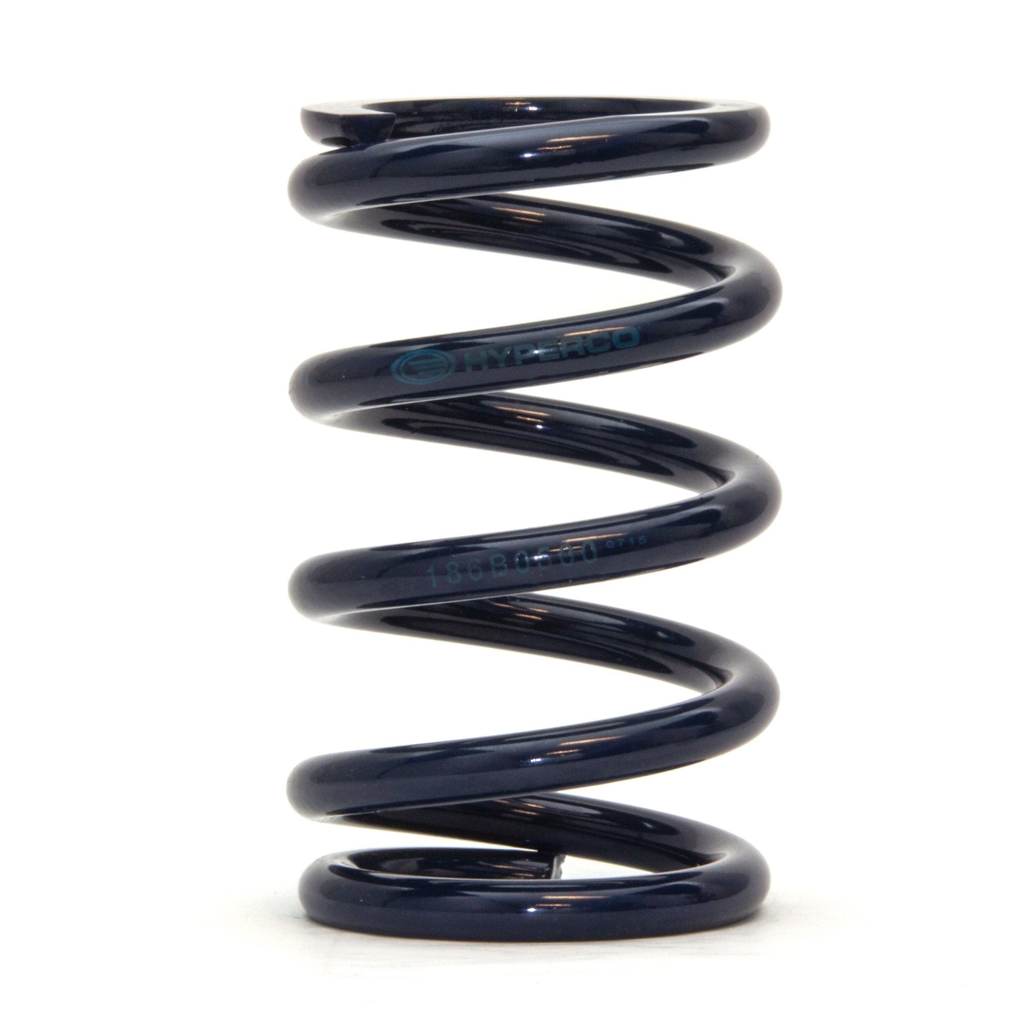 2.5 Inch ID 6 Inch Free Length Steel Coil-Over Spring - 500 lbs Spring Rate for Automotive Suspension, Off-Road Vehicles & Performance Upgrades