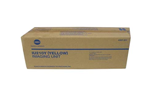 Genuine Konica Minolta OEM 4062301 (4062-301) Yellow Imaging Unit (IU210Y) - 45K Yield - Compatible with Bizhub C250 & C252 Printers - Perfect for Office Printing & High-Volume Color Documents