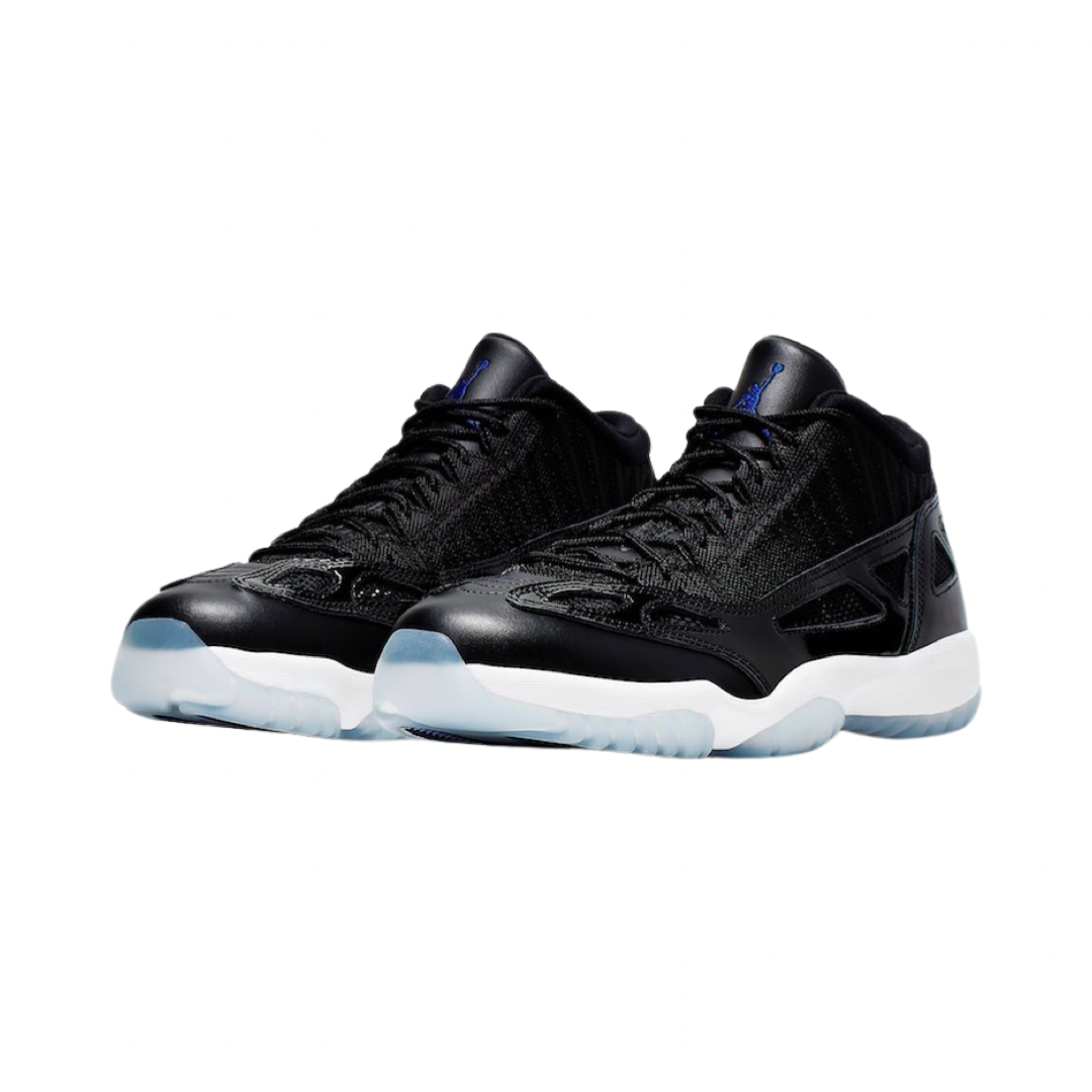 Air Jordan 11 Retro Low LE Black Concord White Sneakers - Men's Basketball Shoes 2019 Edition for Casual Wear & Street Fashion