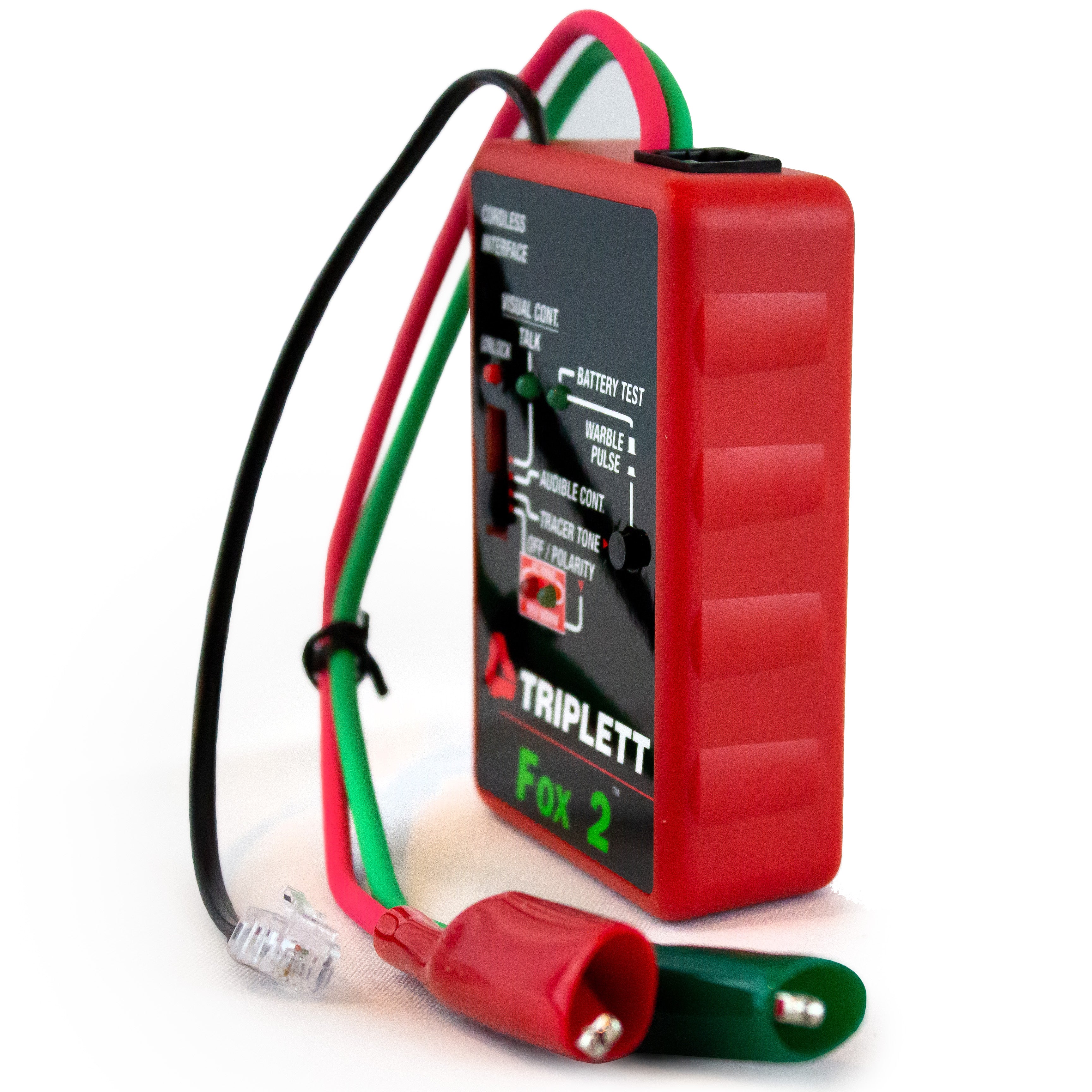 Fox & Hound™ Premium Tone & Inductive Amplifier Probe Kit - 120VAC Overload Protection for Network Cable Testing & Wire Tracing - Ideal for Electricians & IT Professionals
