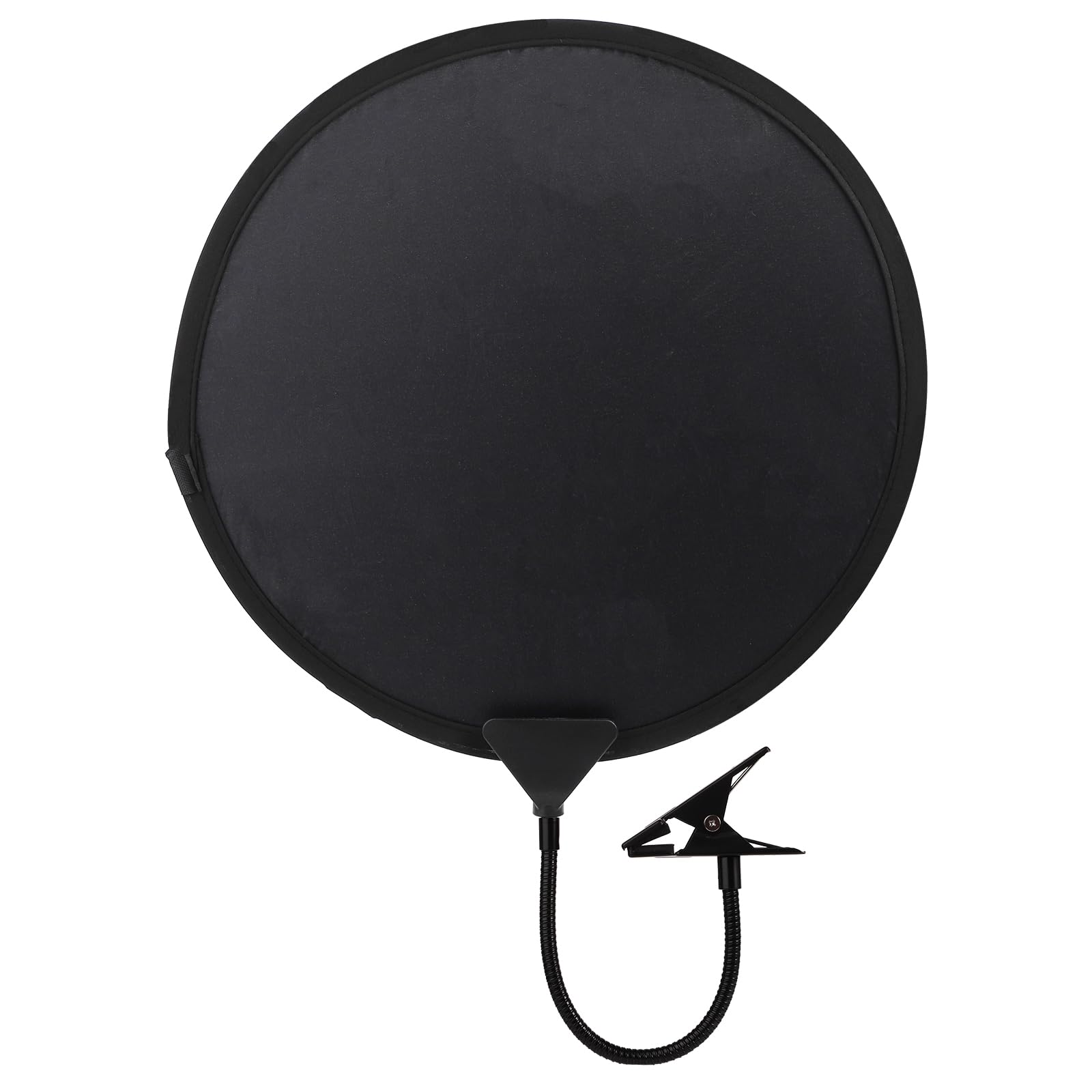 15.7 Inch Foldable Laptop Sun Shade with Clip - Portable Sun Shield for Outdoor Computers, Beach Chairs & Strollers - Perfect for Working Outside, Beach Days & Park Outings (Black)
