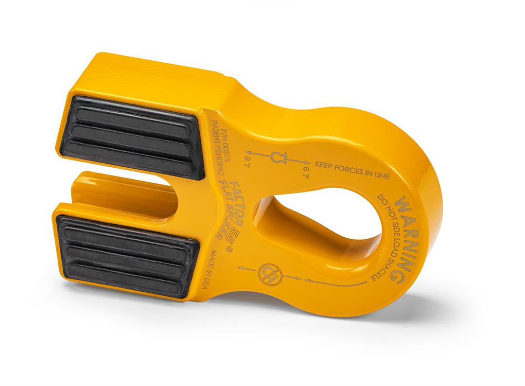 Factor 55 Flat Splicer - Heavy Duty Off-Road Winch Accessory for Jeep, Truck & SUV Recovery | Perfect for Trail Riding, Towing & Emergency Situations