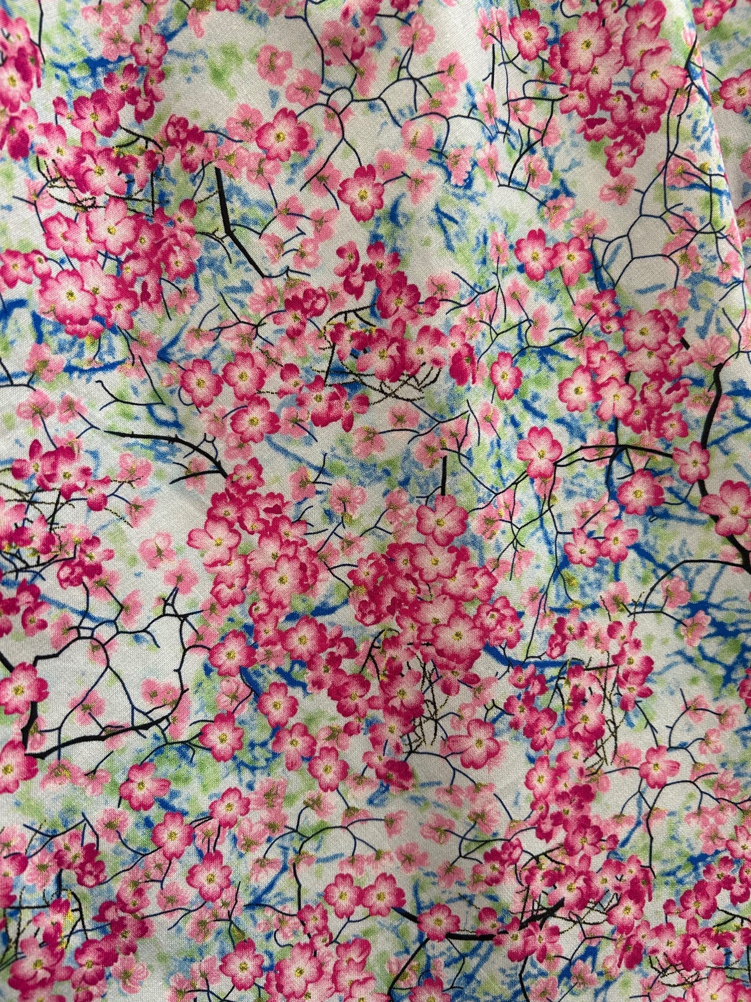 Cherry Blossom Greta Dress - Floral Print A-Line Summer Dress for Women | Perfect for Weddings, Parties & Beach Vacations