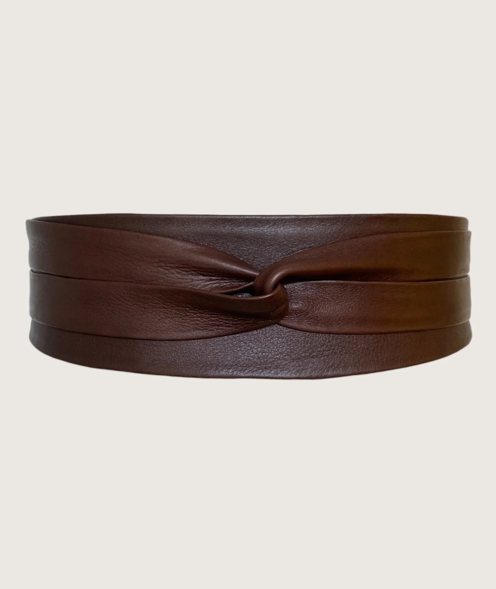 Genuine Leather Wrap Belt in Chocolate Brown - Stylish and Adjustable Waist Belt for Women & Men - Perfect for Casual Outfits, Boho Fashion, and Layered Looks