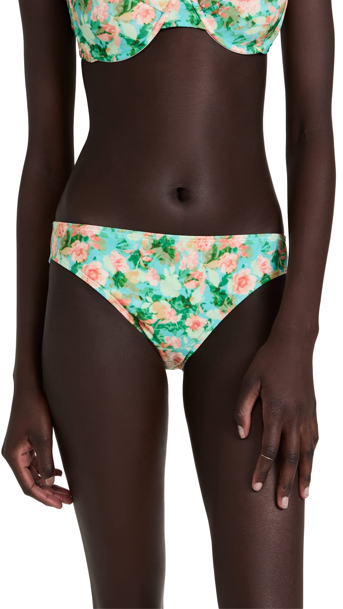 Shoshanna Women's Classic Bikini Bottoms - High Waisted Swimwear for Women, Comfortable & Stylish Beachwear for Swimming, Sunbathing & Vacation