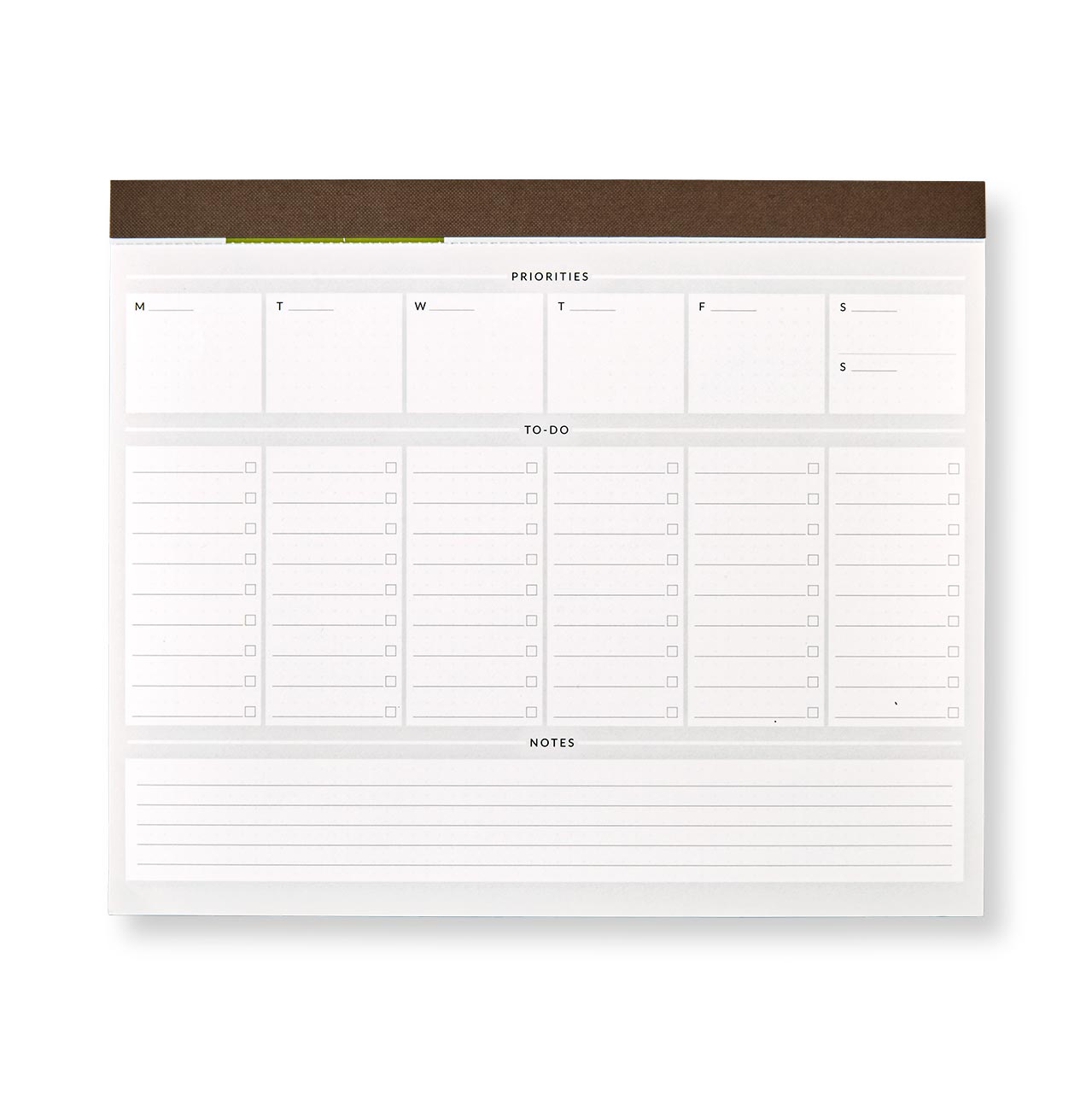 One Week at a Time Freeleaf Desk Pad Planner - Weekly & Monthly Productivity Organizer for Office, School, Home (7-Day Layout, Premium Paper)