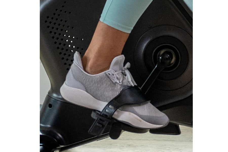 Schwinn 190 Upright Exercise Bike for Home Gym - Magnetic Resistance Indoor Cycling Bike with LCD Display & Heart Rate Monitor - Perfect for Cardio Workouts & Weight Loss Training