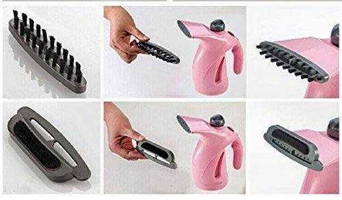 Portable Handheld Garment & Facial Steamer for Clothes, Face, Nose - SAKAR Multi-Purpose Fabric Steam Brush with Vaporization Technology | Perfect for Travel, Home Use, Cold Relief & Cough Care