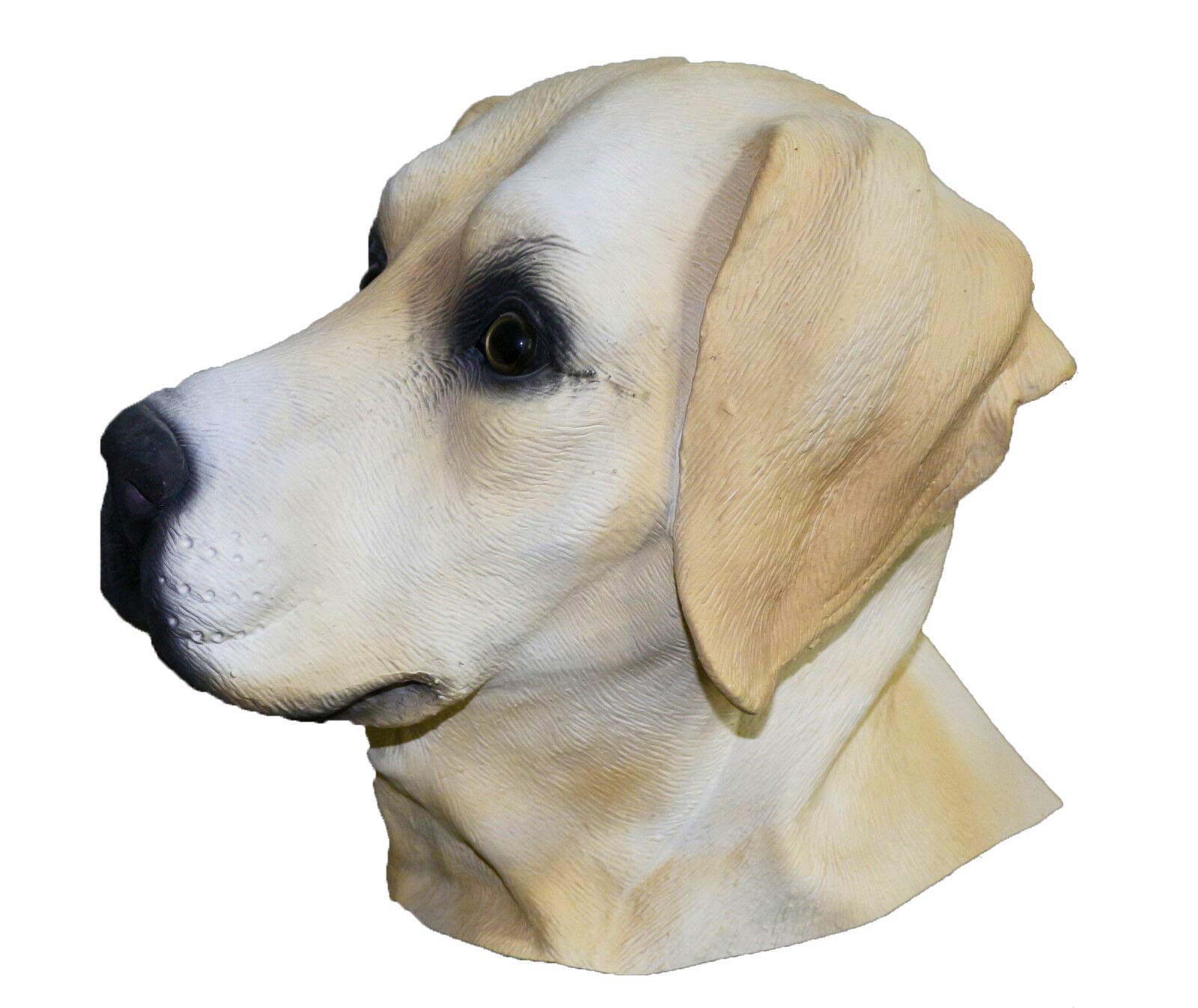 Latex Dog Mask Full Head Costume - Realistic Animal Mask for Halloween, Super Bowl Underdog Party, Cosplay & Fancy Dress | Perfect for Costume Parties, Themed Events & Role Playing