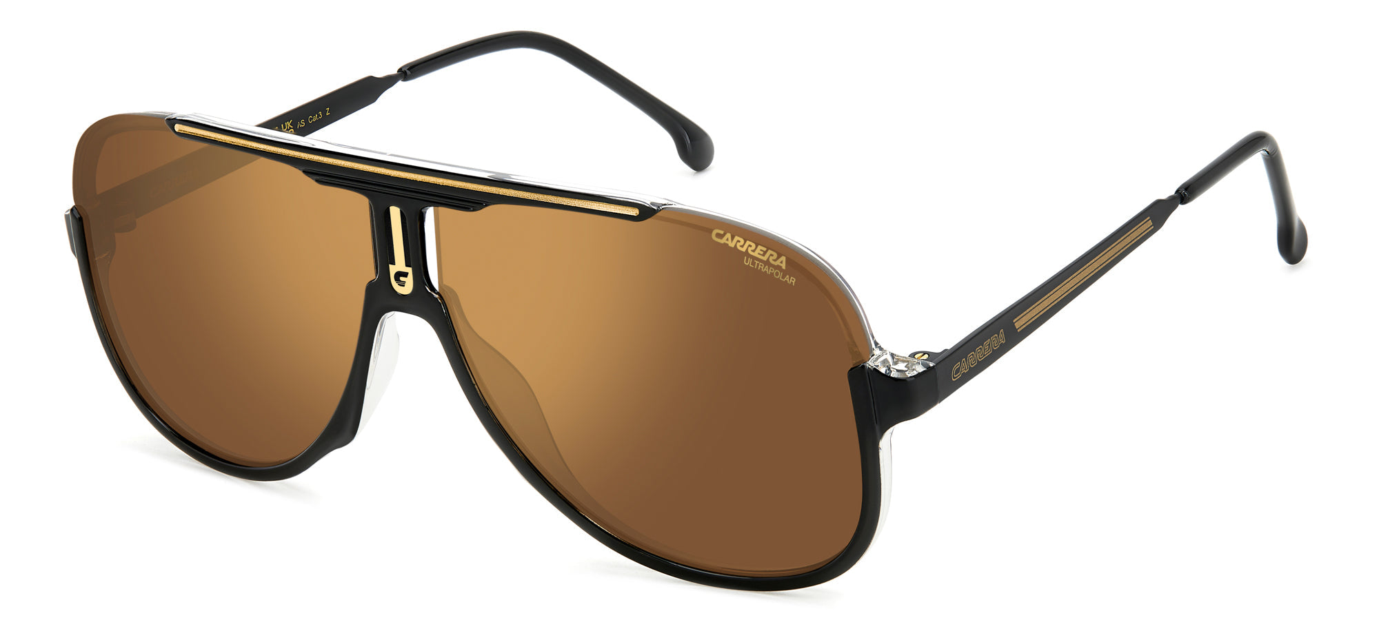 Carrera 1059 S Sunglasses - Polarized UV Protection Sports Sunglasses for Men & Women - Perfect for Running, Cycling, Driving & Outdoor Activities