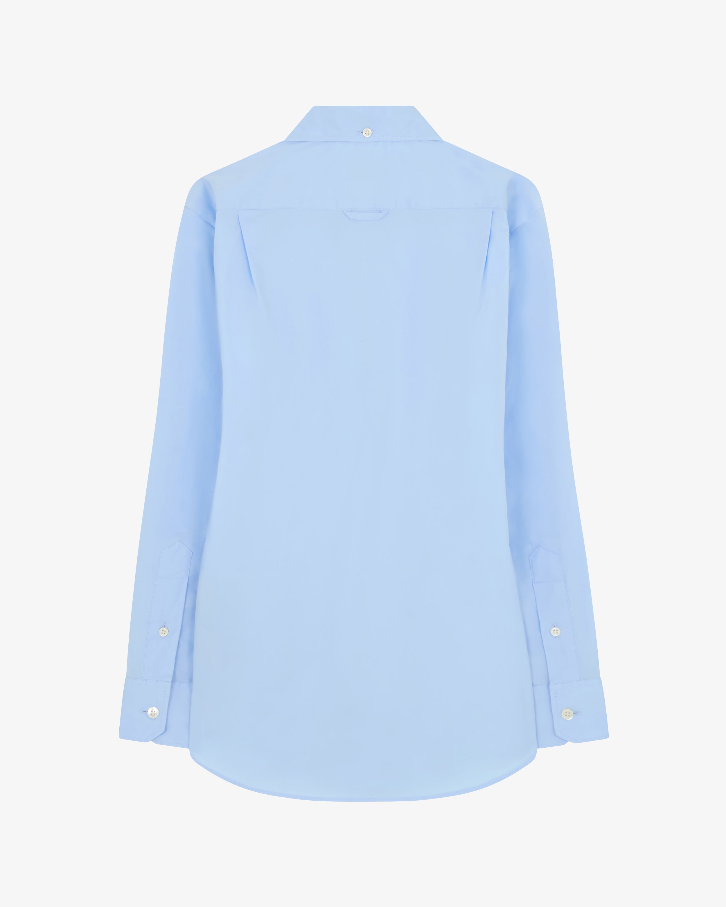 Johnny Fitted Shirt for Men - Slim Fit Pale Blue Casual Dress Shirt | Perfect for Office, Date Night & Formal Events