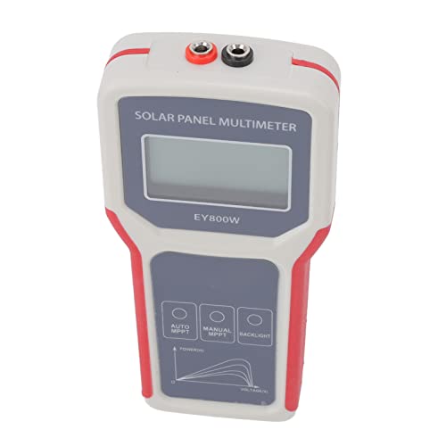 EY800W 3rd Gen MPPT Solar Panel Tester - Handheld Multifunction LCD Multimeter for Photovoltaic Systems | Perfect for Solar Panel Installation, Maintenance & Troubleshooting