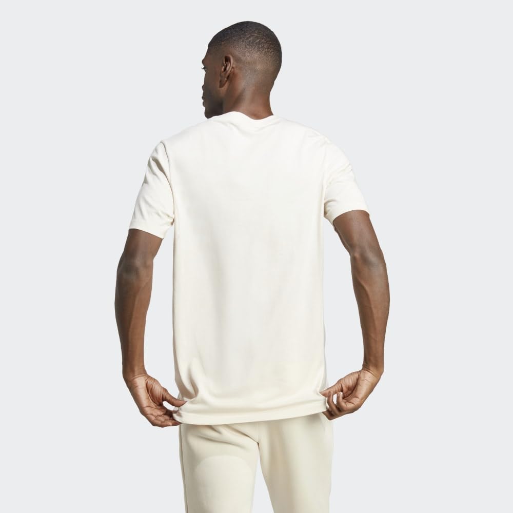 adidas Originals Men's Trefoil Essentials T-Shirt - Classic Cotton Crewneck Tee for Casual Wear, Street Style & Everyday Outfits