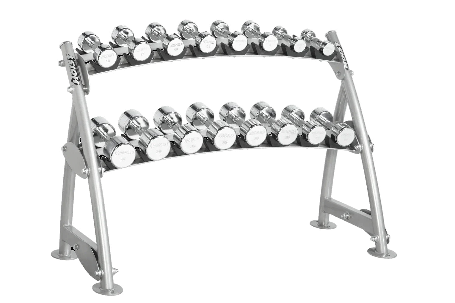 2-Tier Horizontal Beauty Bell Rack - Salon Organizer for Hair Dryers & Styling Tools | Perfect for Salon, Spa & Home Use (Model CF 3462 2)