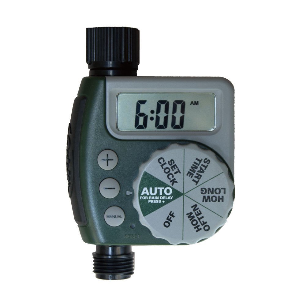 Orbit One-Dial Garden Hose Faucet Water Timer - Automatic Sprinkler Timer for Outdoor Plants, Lawns & Gardens - Easy-to-Use Irrigation Controller for Efficient Watering