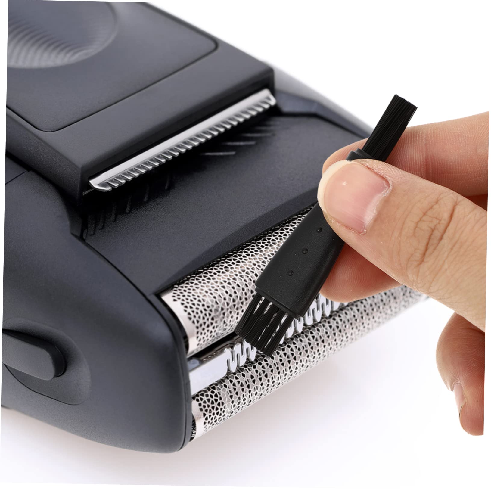 NOLITOY 10 Pack Electric Shaver Cleaning Brushes - Premium Replacement Bristle Brushes for Electric Razors & Shavers - Maintain Shaving Performance & Extend Blade Life - Perfect for Philips, Braun & Remington Shavers - Home & Travel Grooming Essential