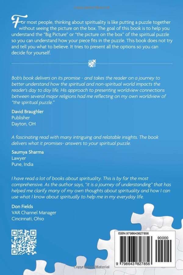 Spiritual Puzzle Book: Practical Insights for Real World Problems - The Spiritual Puzzle Series | Self-Help Guide for Personal Growth & Mindfulness