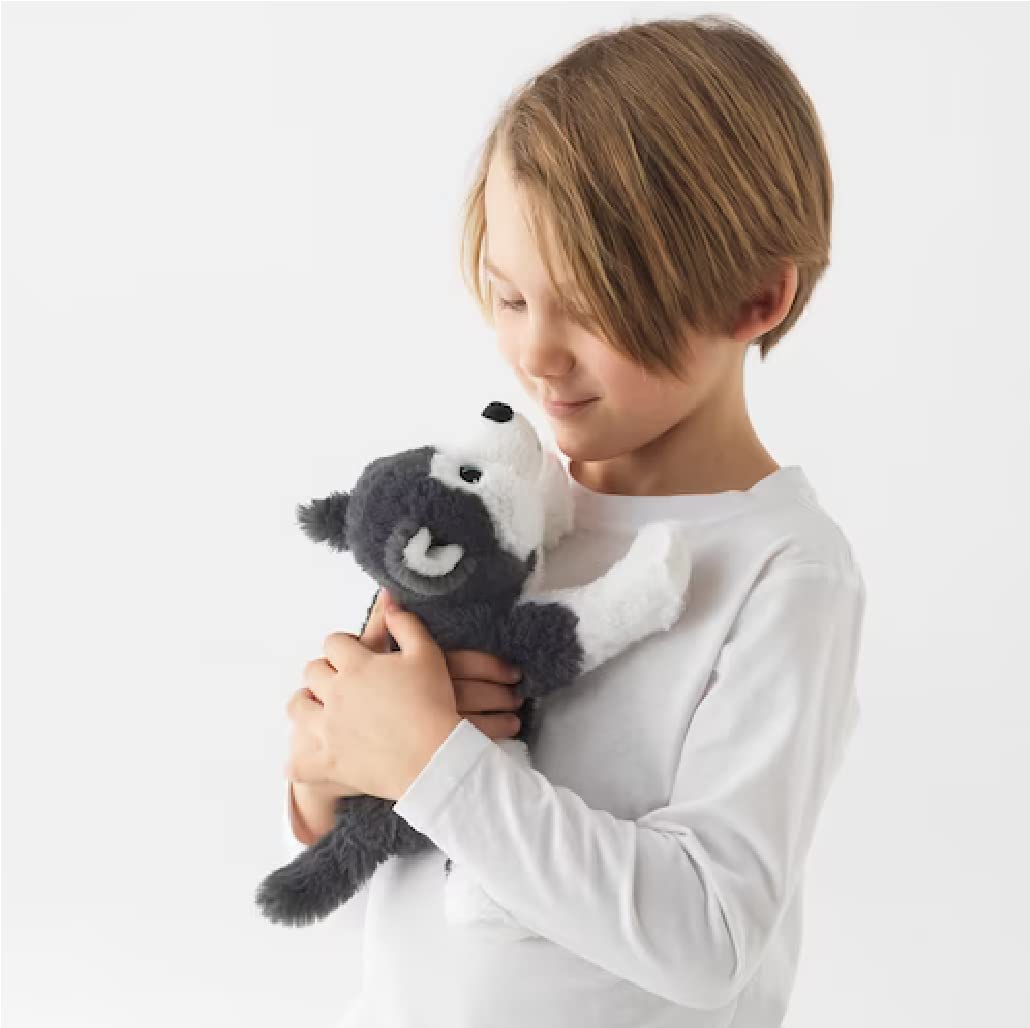 LIVLIG Soft Plush Toy Dog - Siberian Husky Stuffed Animal, 10.25