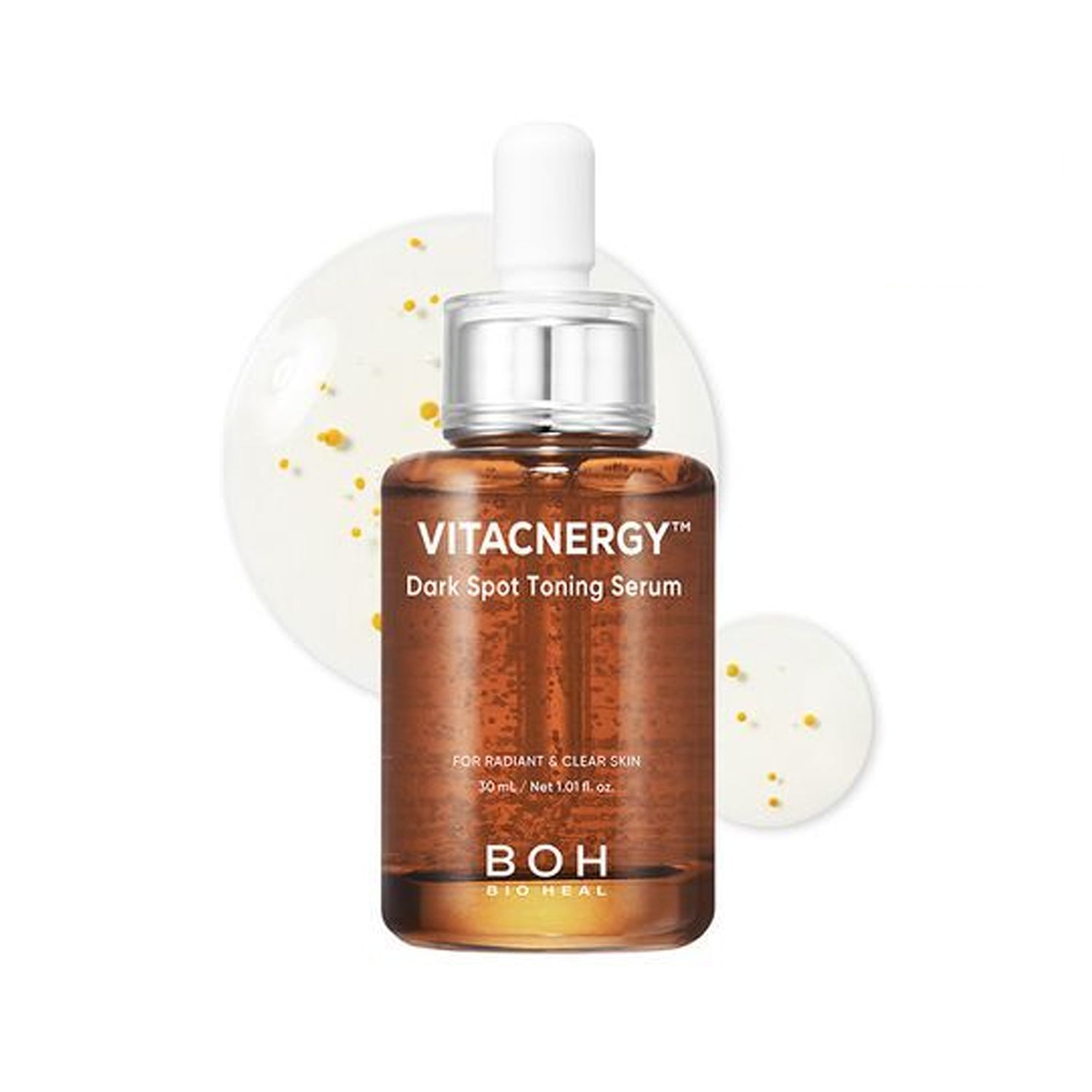 BIOHEAL BOH Vitacnergy Dark Spot Toning Serum 30ml - Brightening Facial Serum for Hyperpigmentation & Uneven Skin Tone - Perfect for Daily Skincare Routine & Nighttime Use