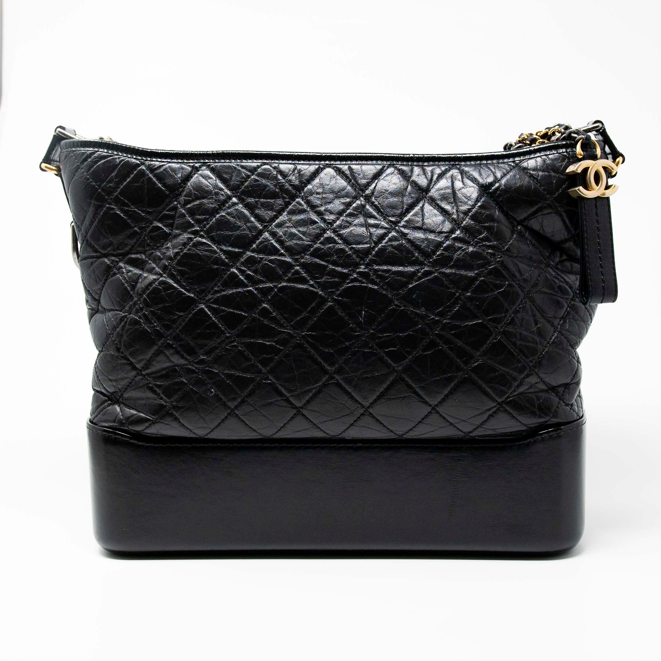 Chanel Black Large Gabrielle Hobo Bag - Luxury Designer Handbag for Women | Perfect for Everyday Use, Work & Special Occasions